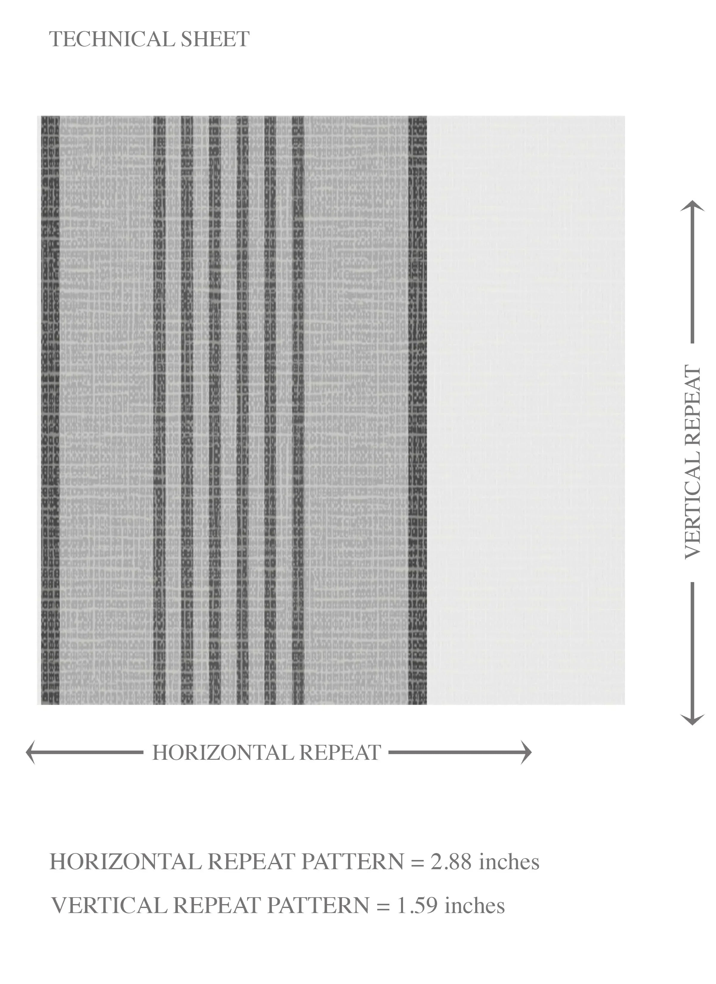 Neutral Geometric Striped Kids Room Wallpaper Sample (Grey)