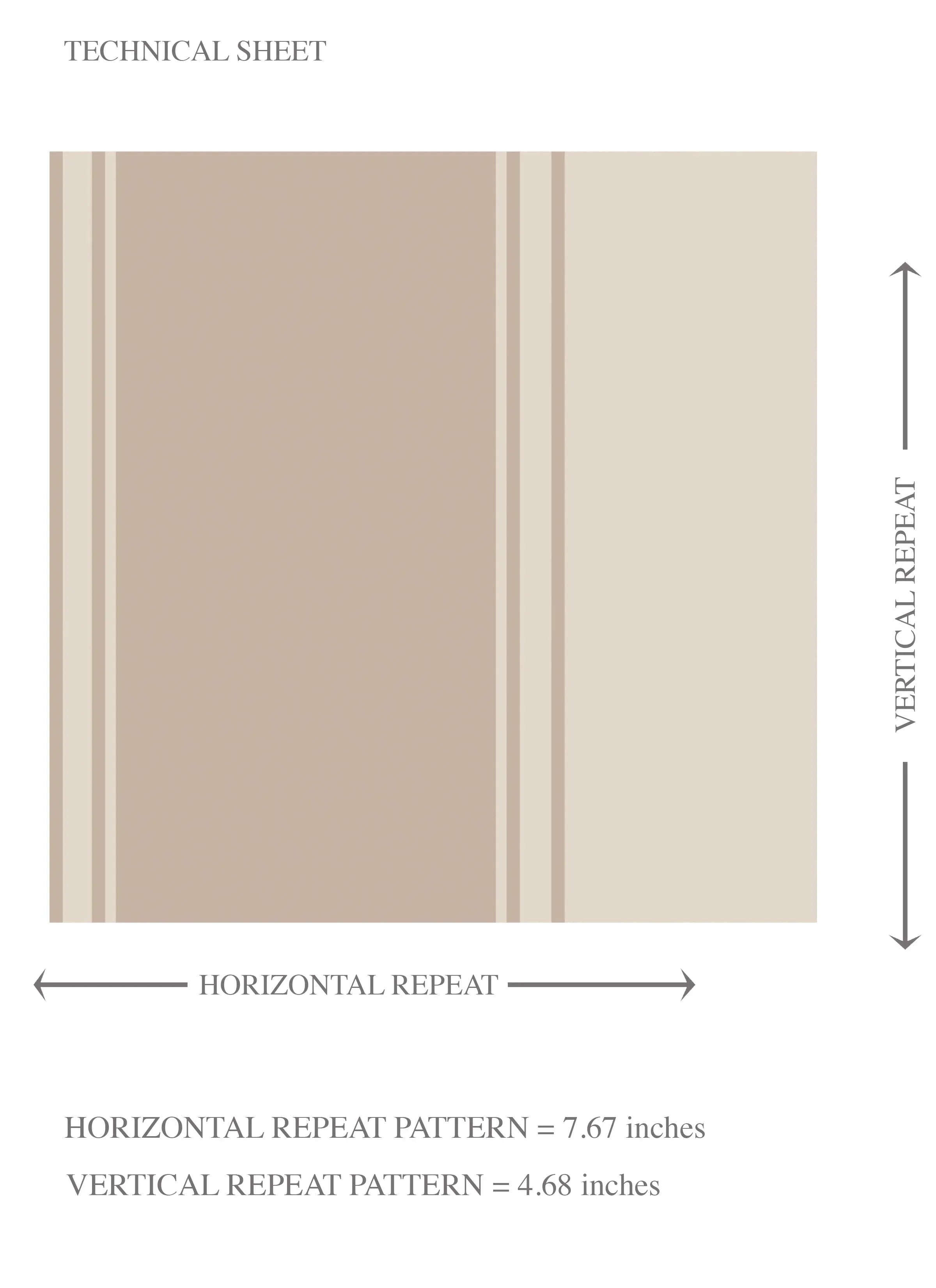 Neutral Geometric Striped Kids Room Wallpaper (Brown/ Beige)