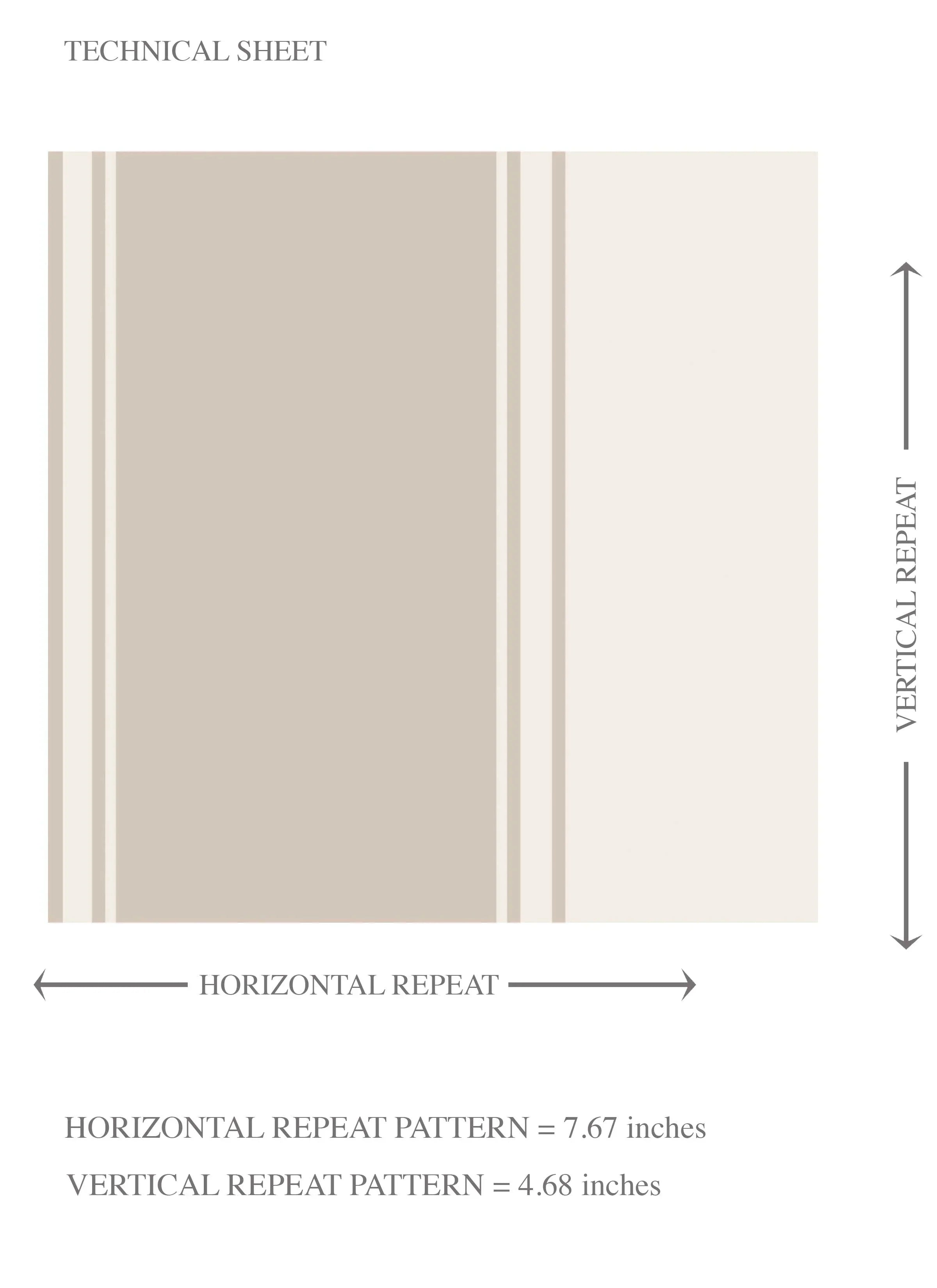 Neutral Geometric Striped Kids Room Wallpaper (Greige/ Taupe/ Warm Grey)