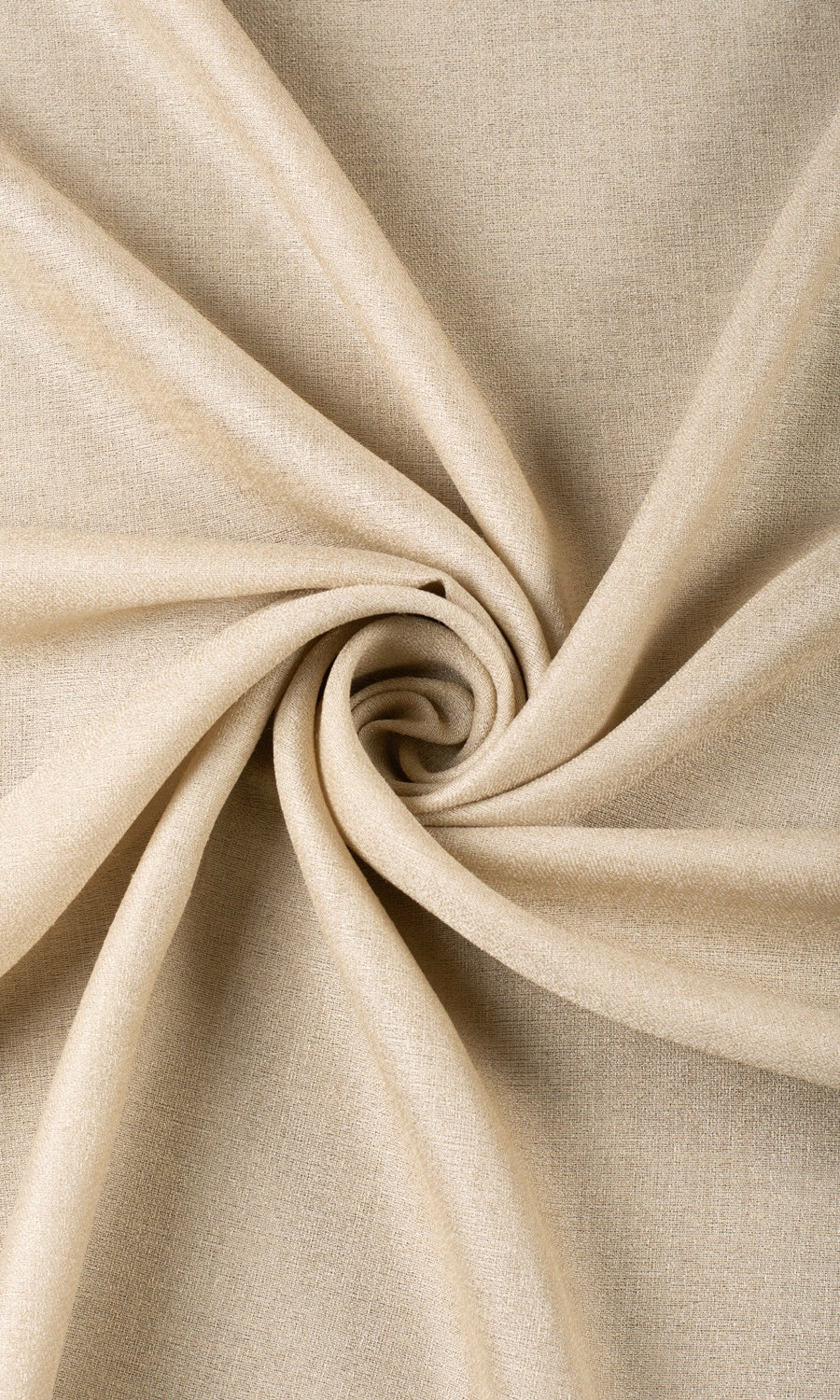 Plain Sheer Fabric Material By the Yard (Hazelnut Beige)