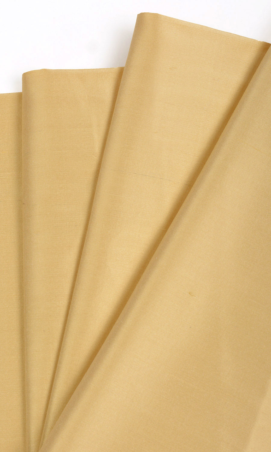 Shantung Silk Free Fabric Material Sample (Wheat Beige)