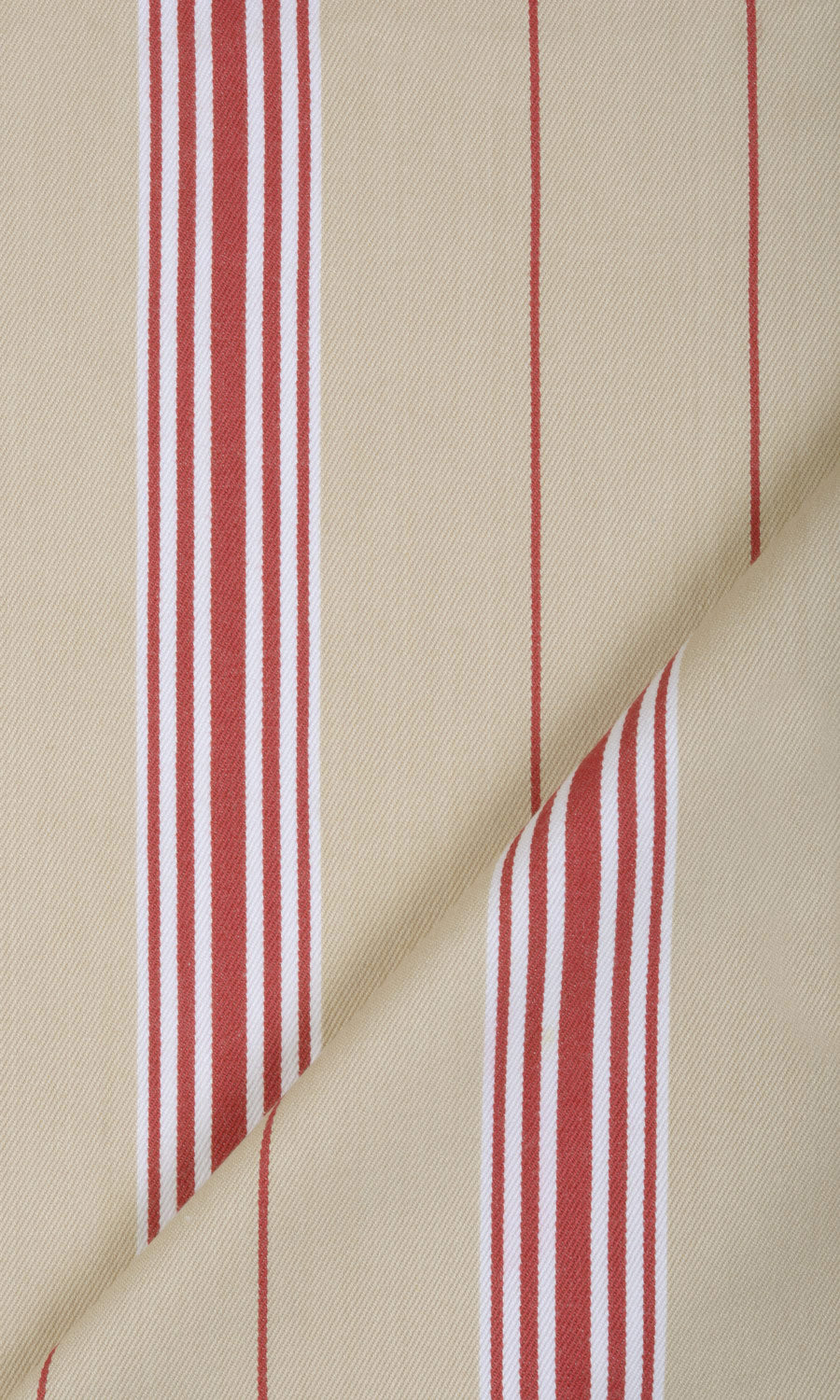 Cotton Home Décor Fabric By the Yard (Brown/ Beige/ Red)