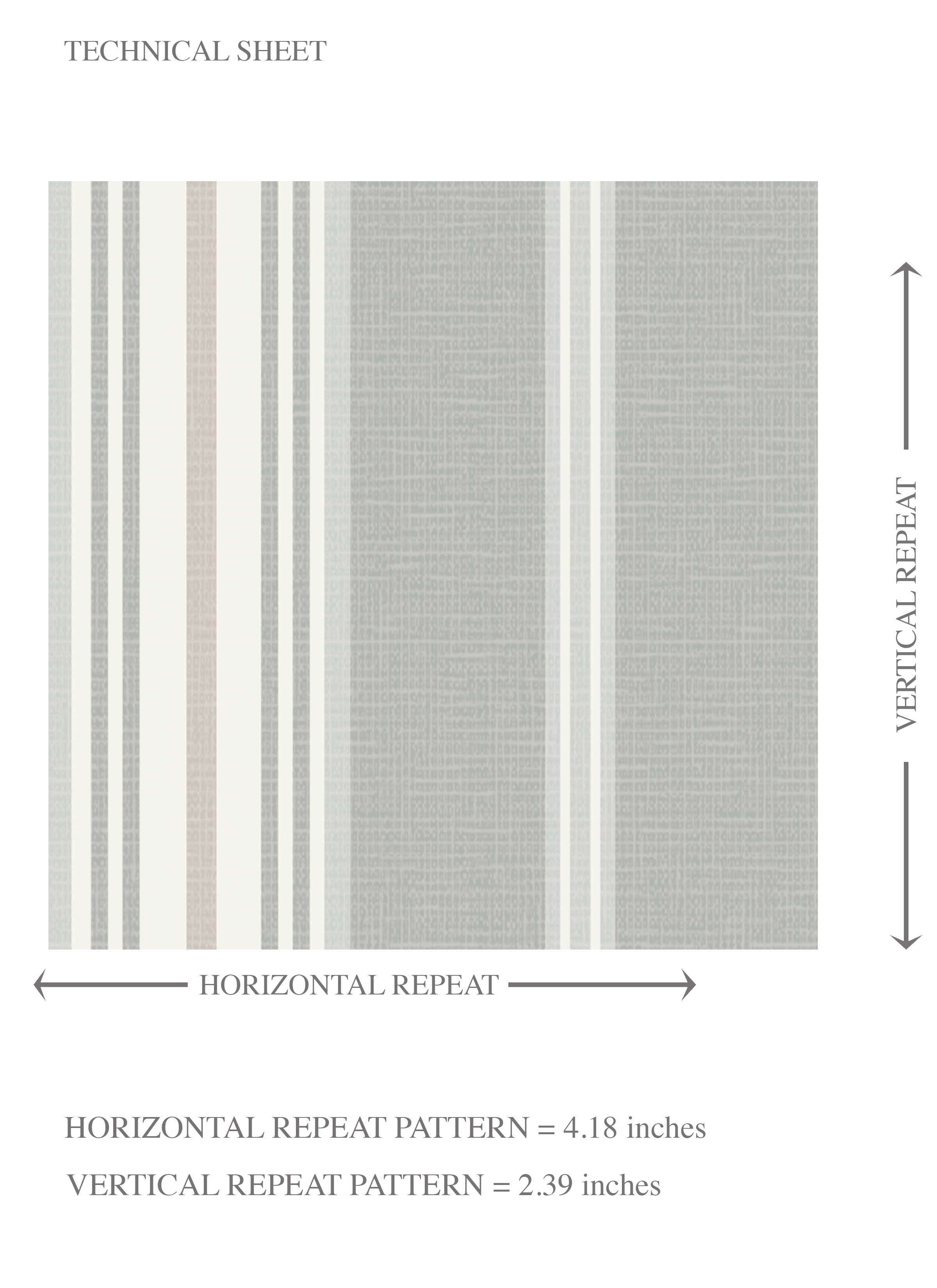 Neutral Geometric Striped Kids Room Wallpaper Sample (Gray)