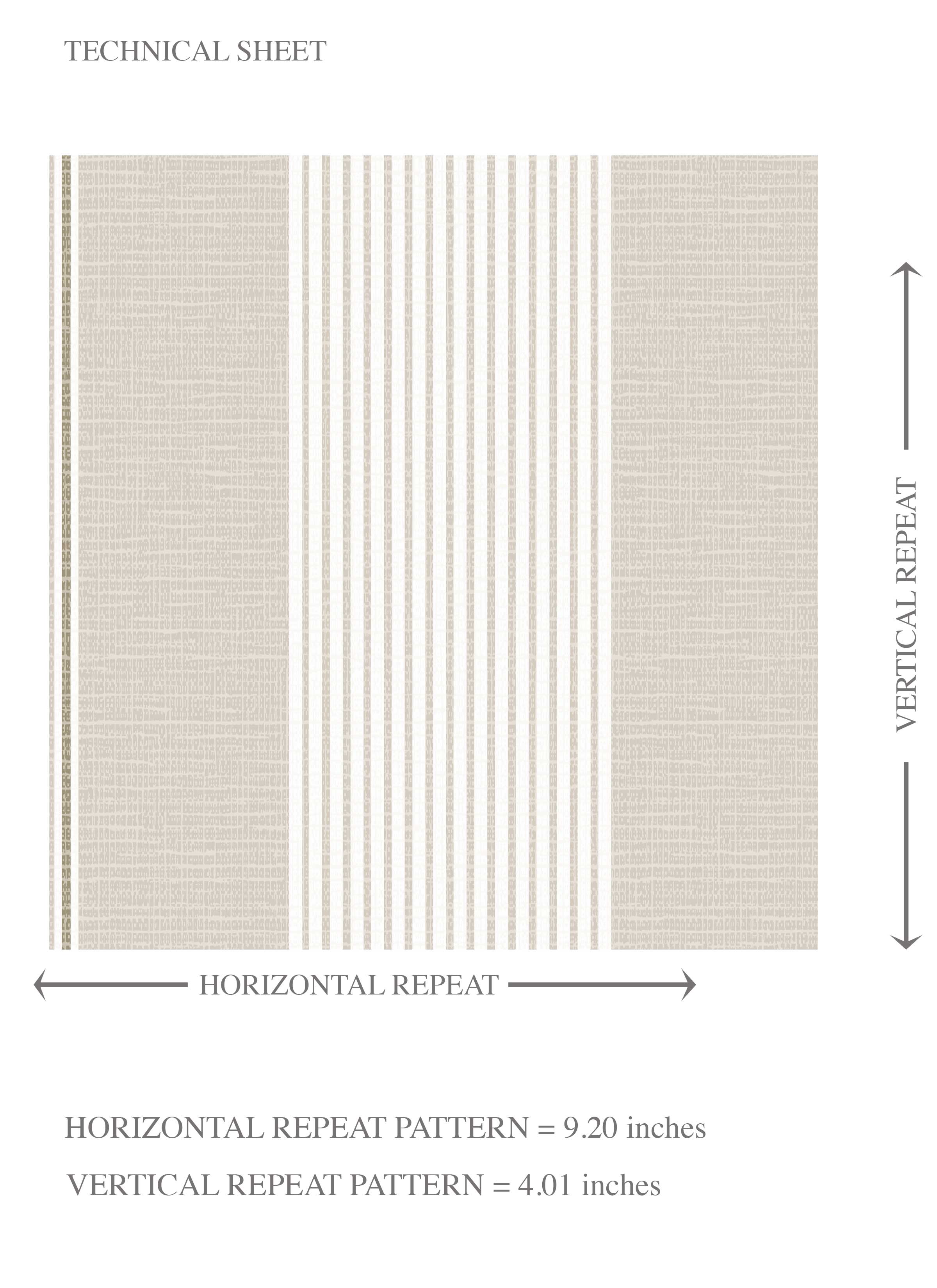 Neutral Geometric Striped Kids Room Wallpaper (Greige/ Beige/ Warm Gray)