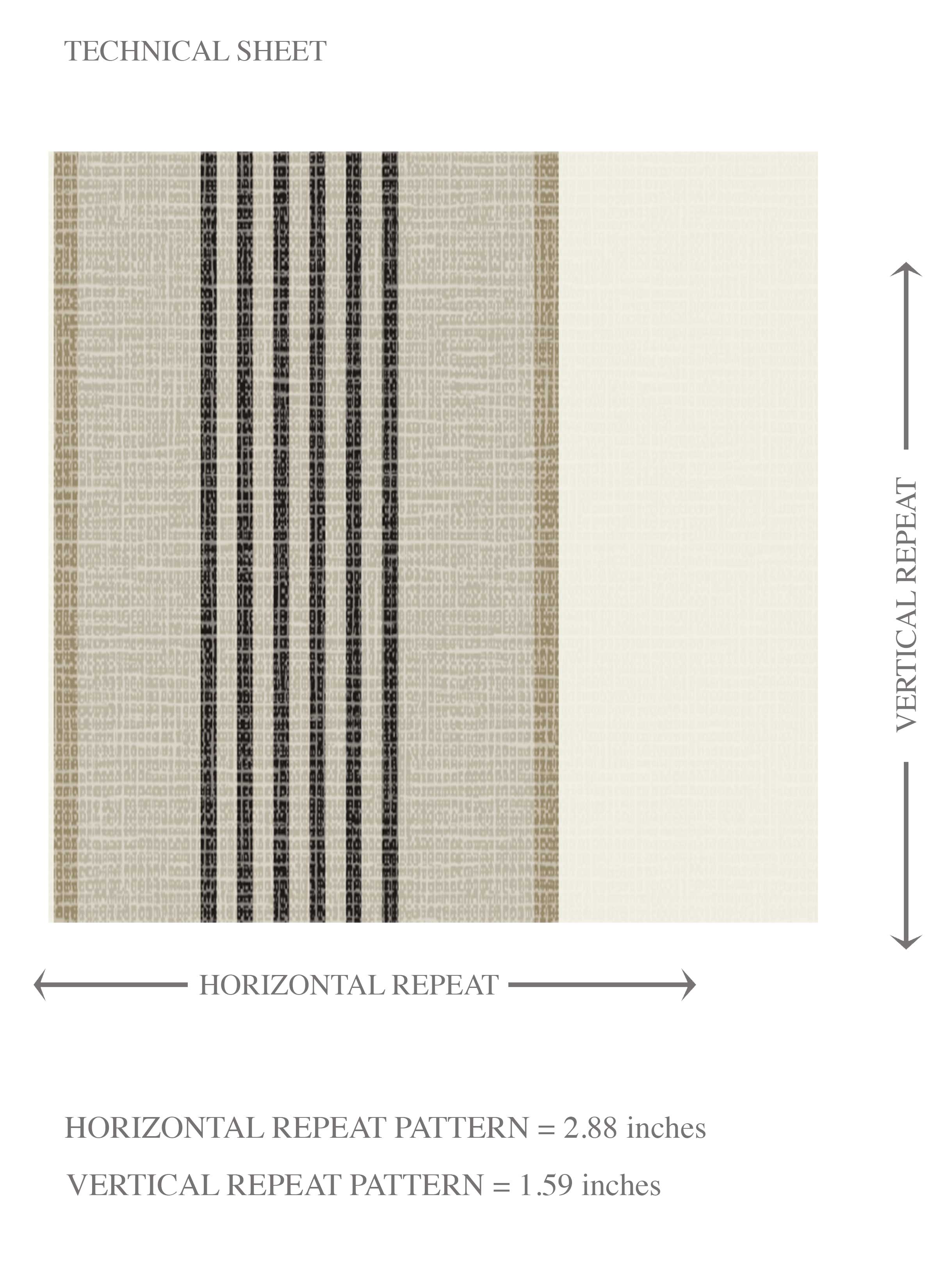 Neutral Geometric Striped Kids Room Wallpaper (Brown/ Beige/ Taupe Gray)