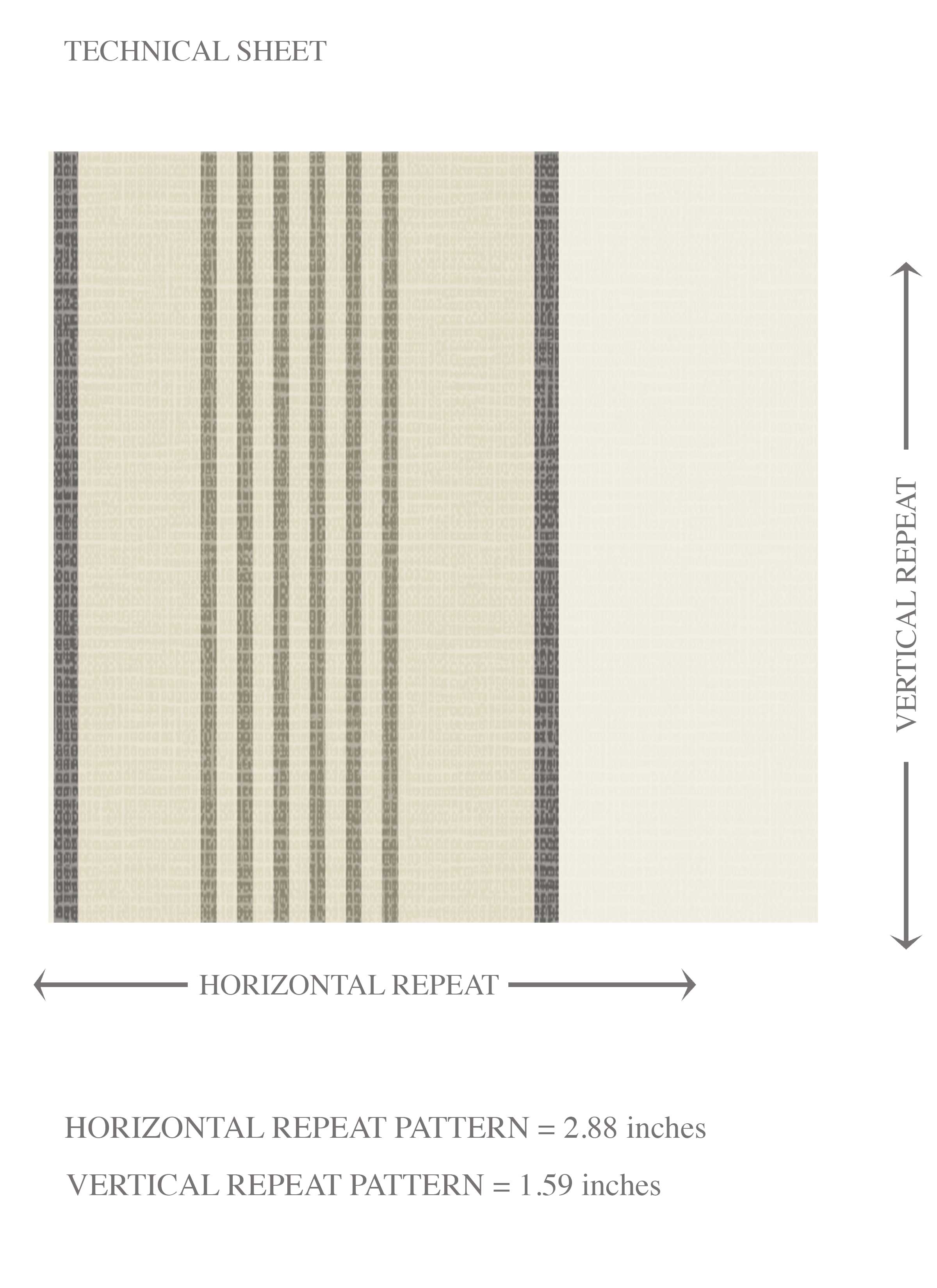Neutral Geometric Striped Kids Room Wallpaper Sample Cream/ Beige/ Warm Gray