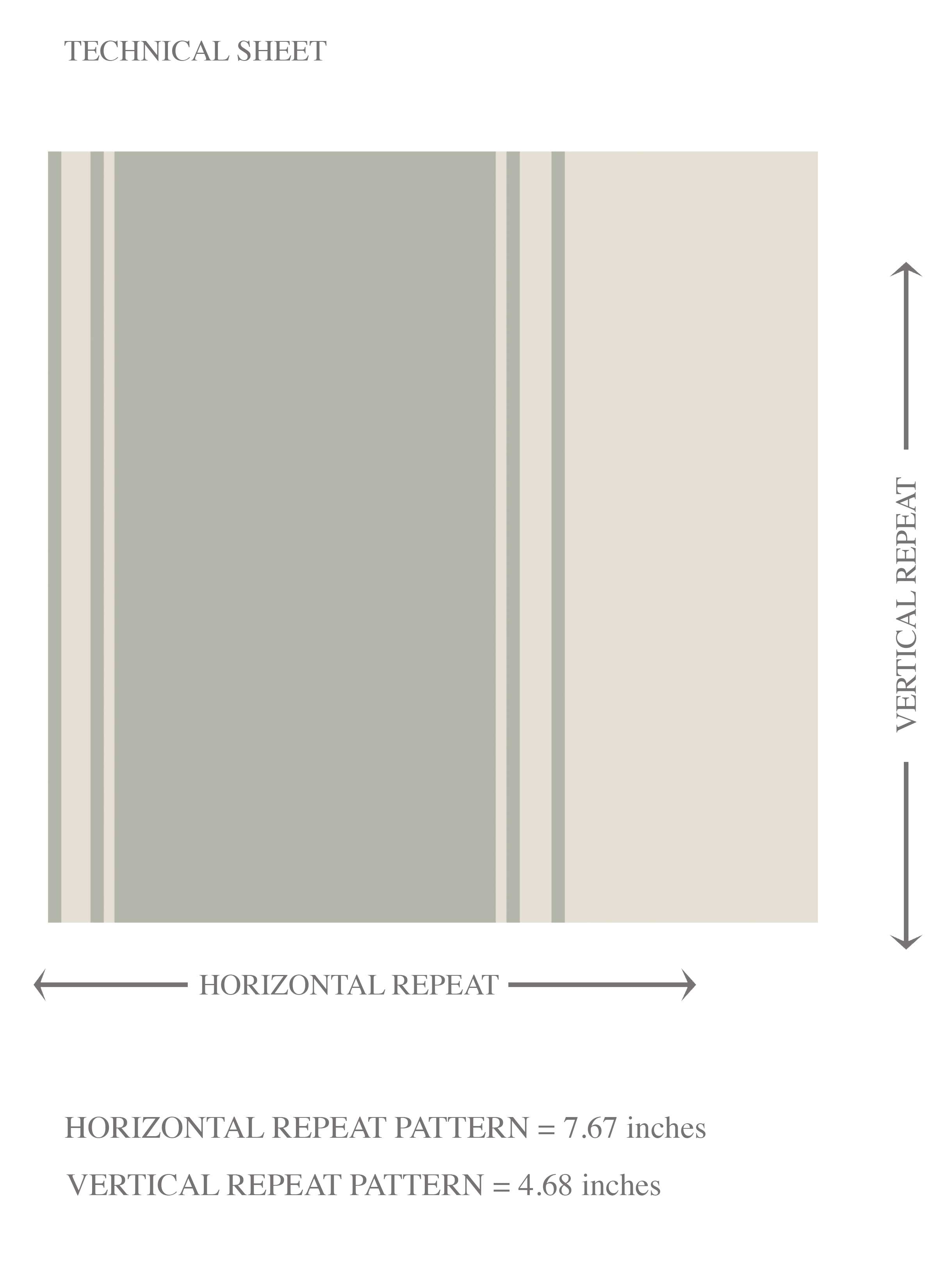 Neutral Geometric Striped Kids Room Wallpaper Sample (Sage Gray)