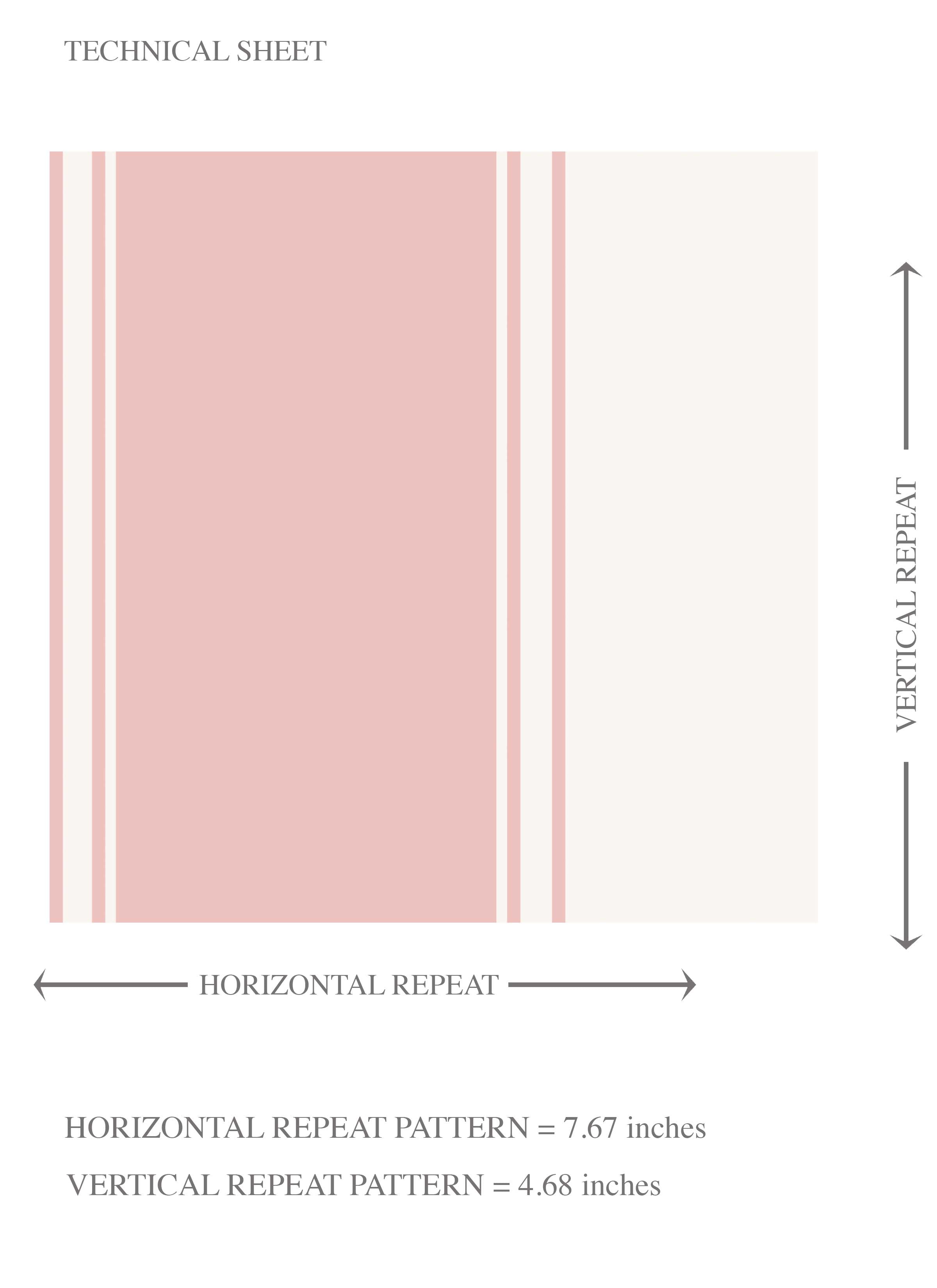 Geometric Striped Kids Room Wallpaper Sample (Pink)