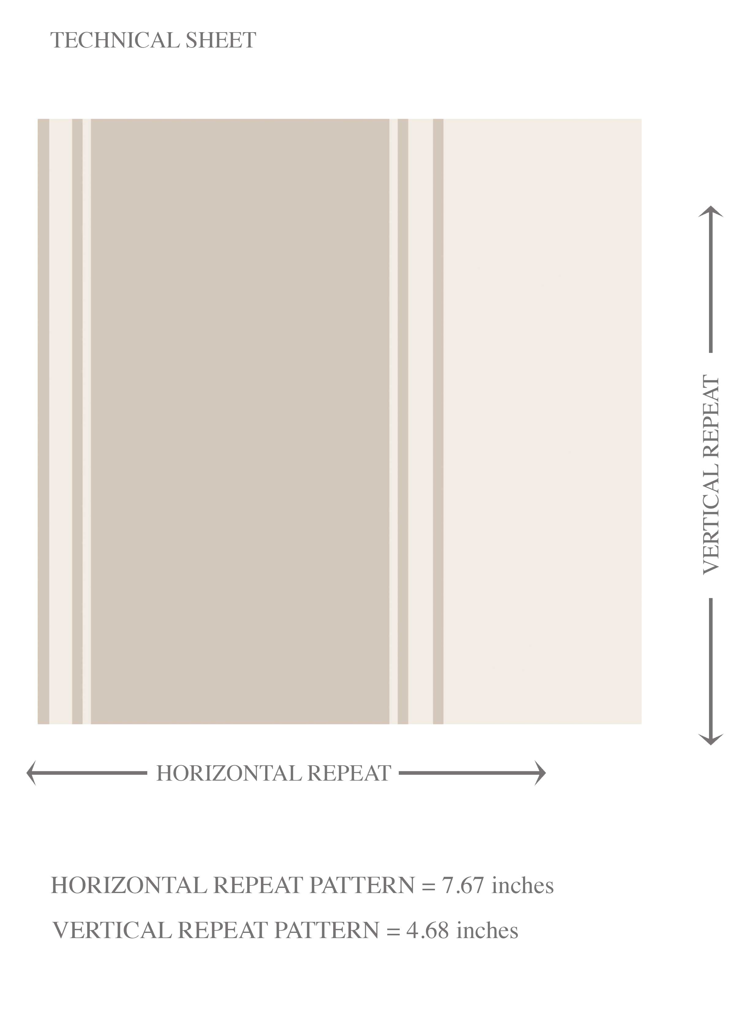 Neutral Geometric Striped Kids Room Wallpaper (Greige/ Taupe/ Warm Gray)