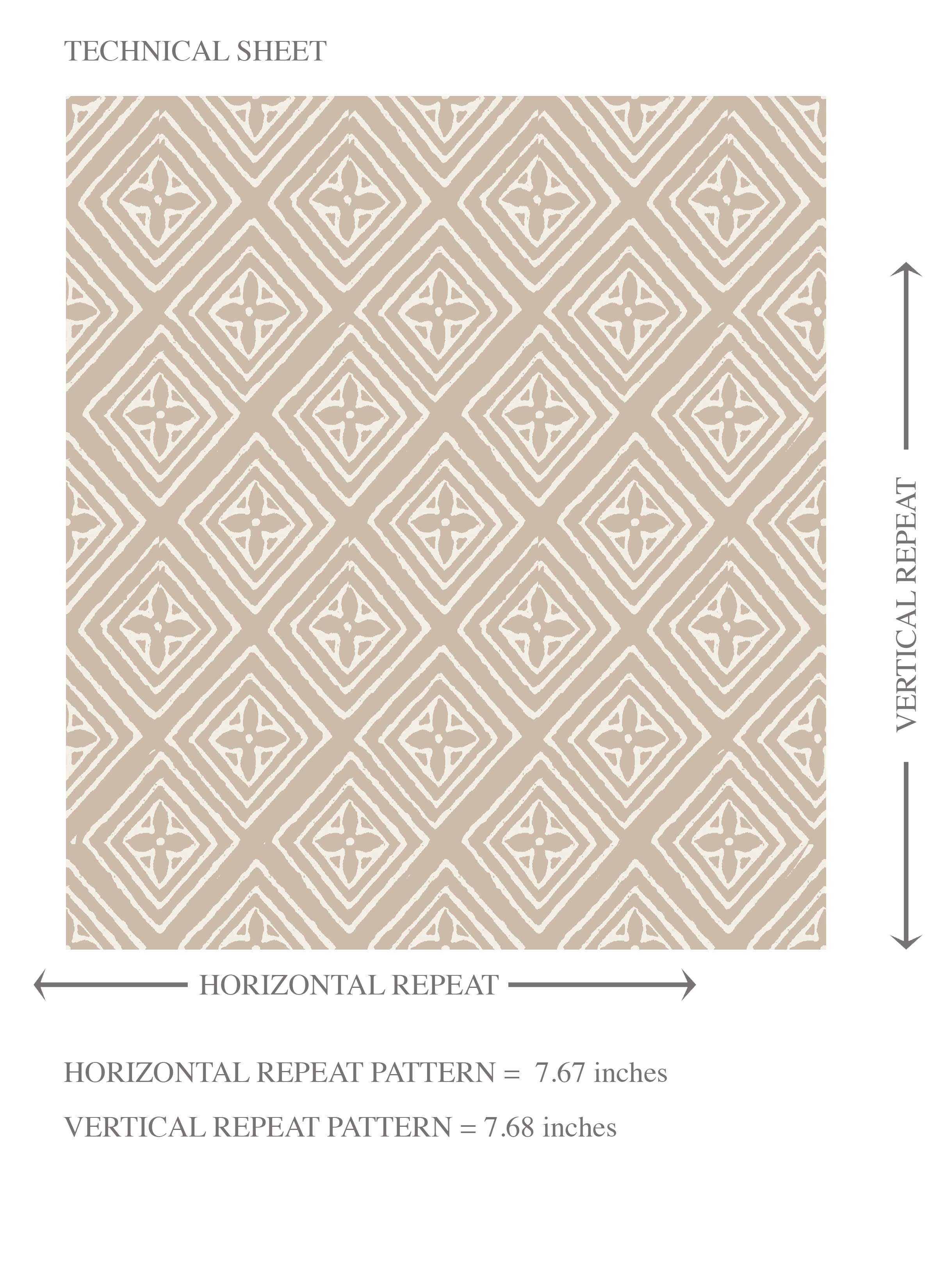 Small Diamond Lattice/ Textured Check Kids Room Wallpaper (Beige/ Gray/ White)