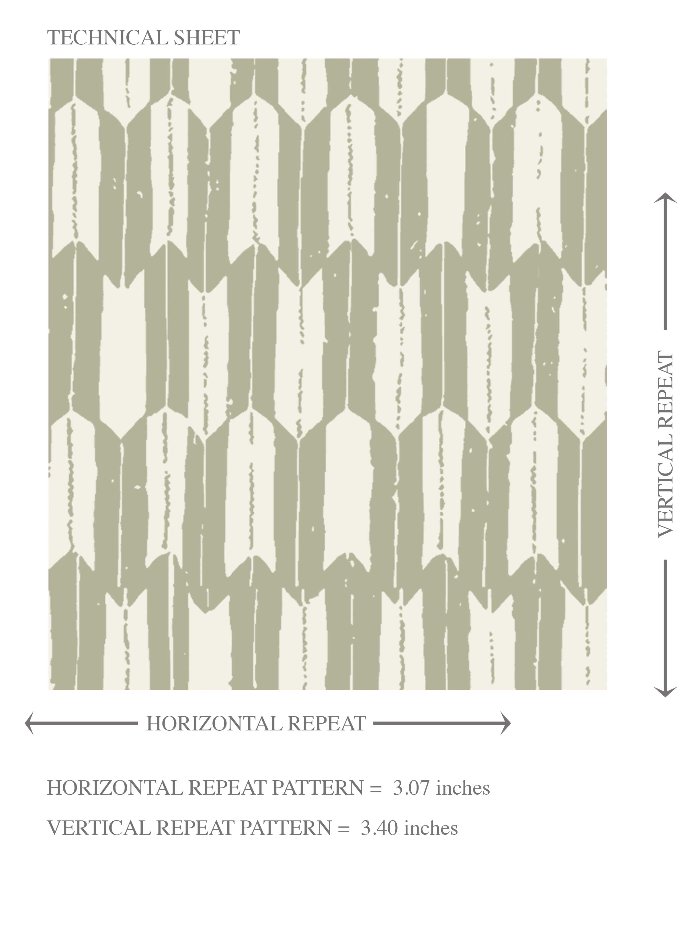 Modern Geometric Micro-Print Kids Room Wallpaper Sample (Light Olive Green)