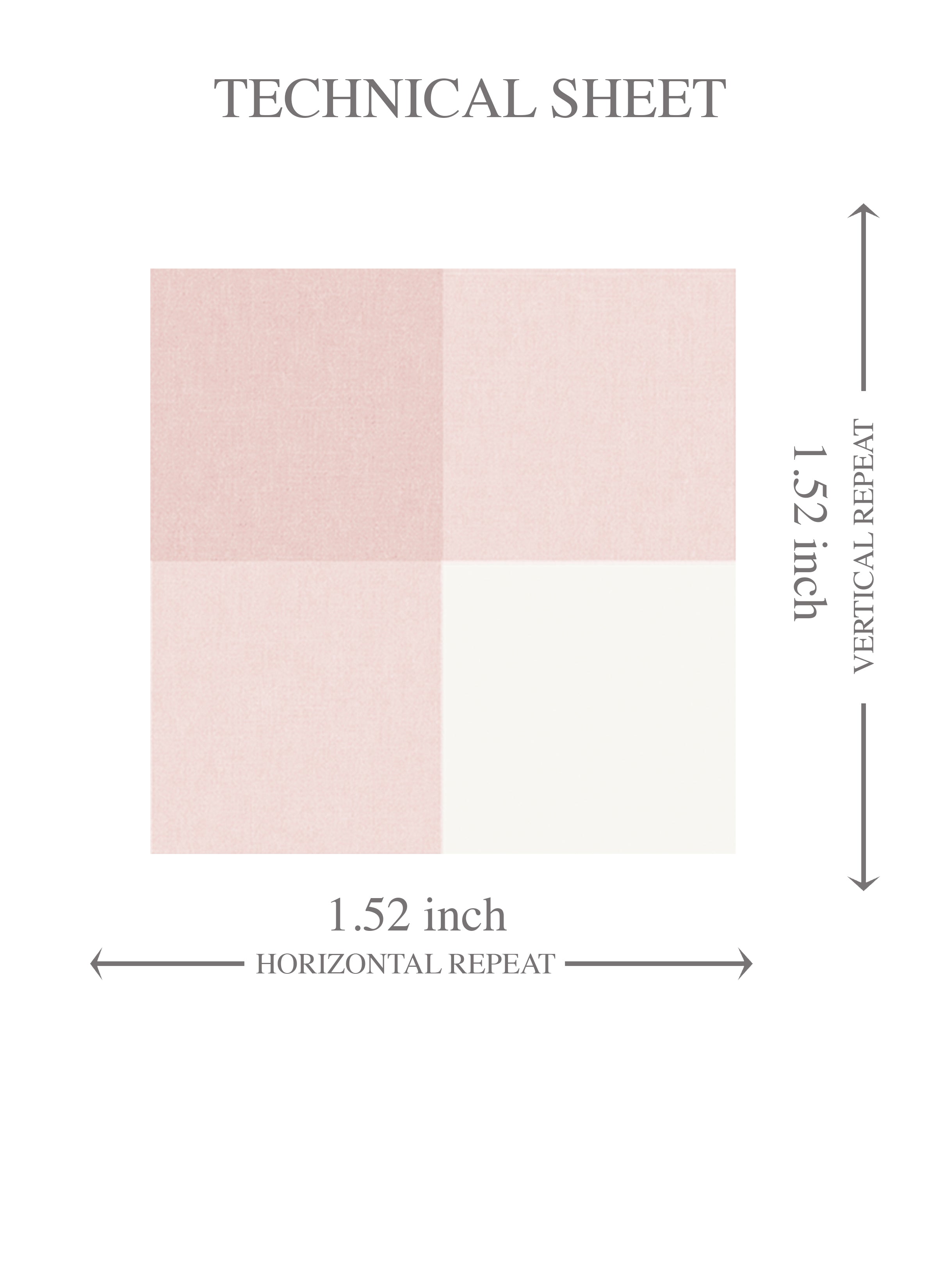 Geometric Gingham Checkered Kids Room Wallpaper Sample (Pink)