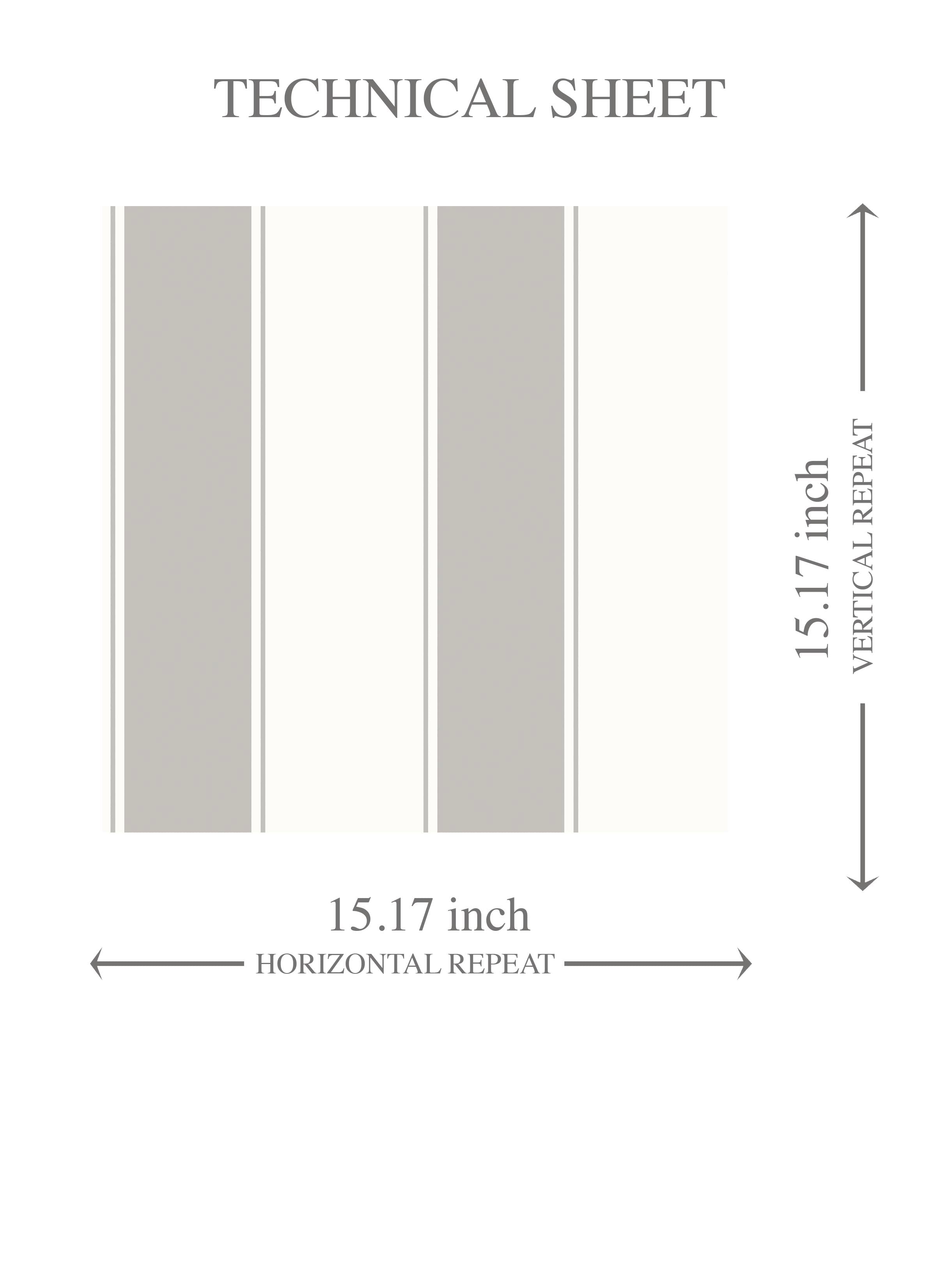 Neutral Geometric Striped Kids Room Wallpaper Sample (Gray/ White)