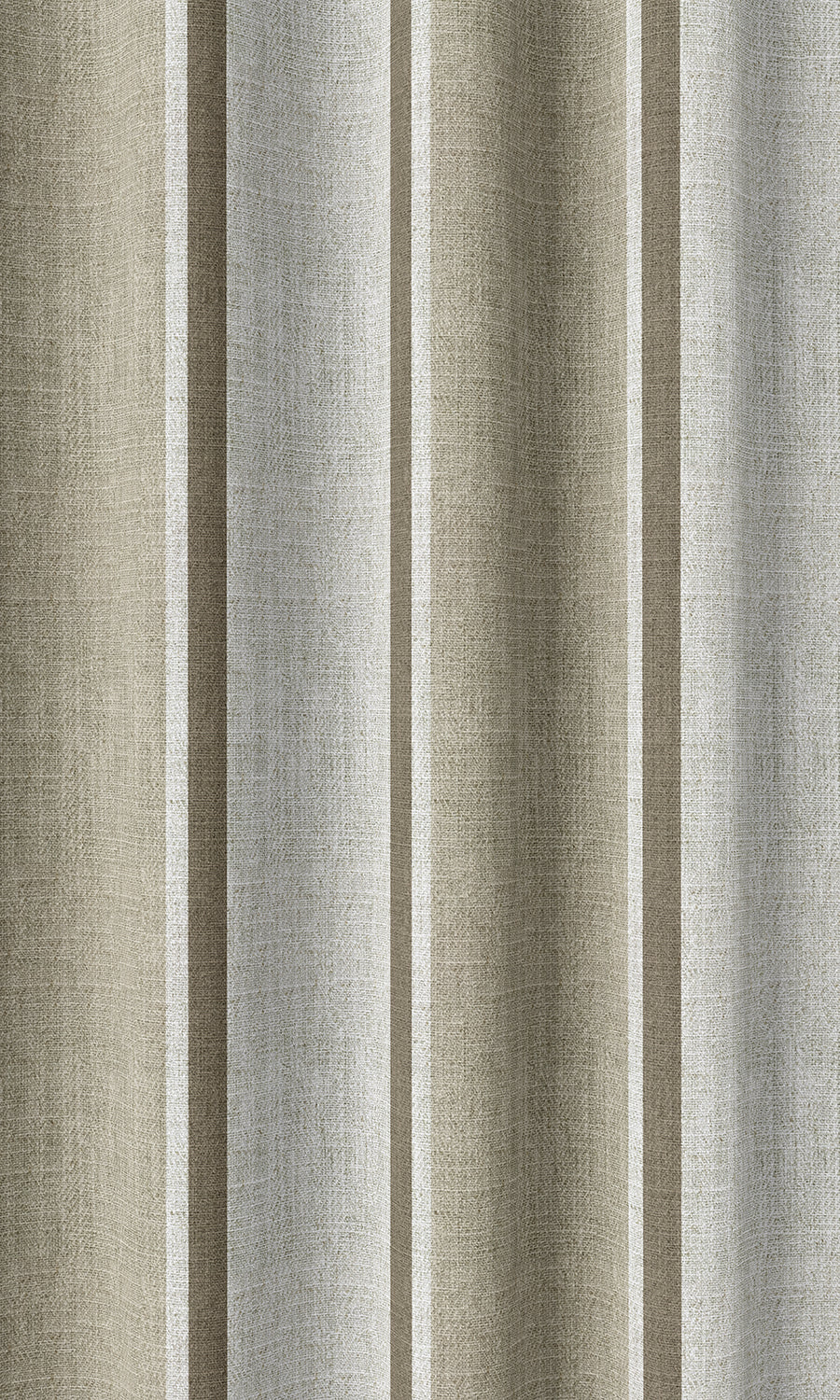 Modern Striped Home Décor Fabric Sample (Beige/ White)