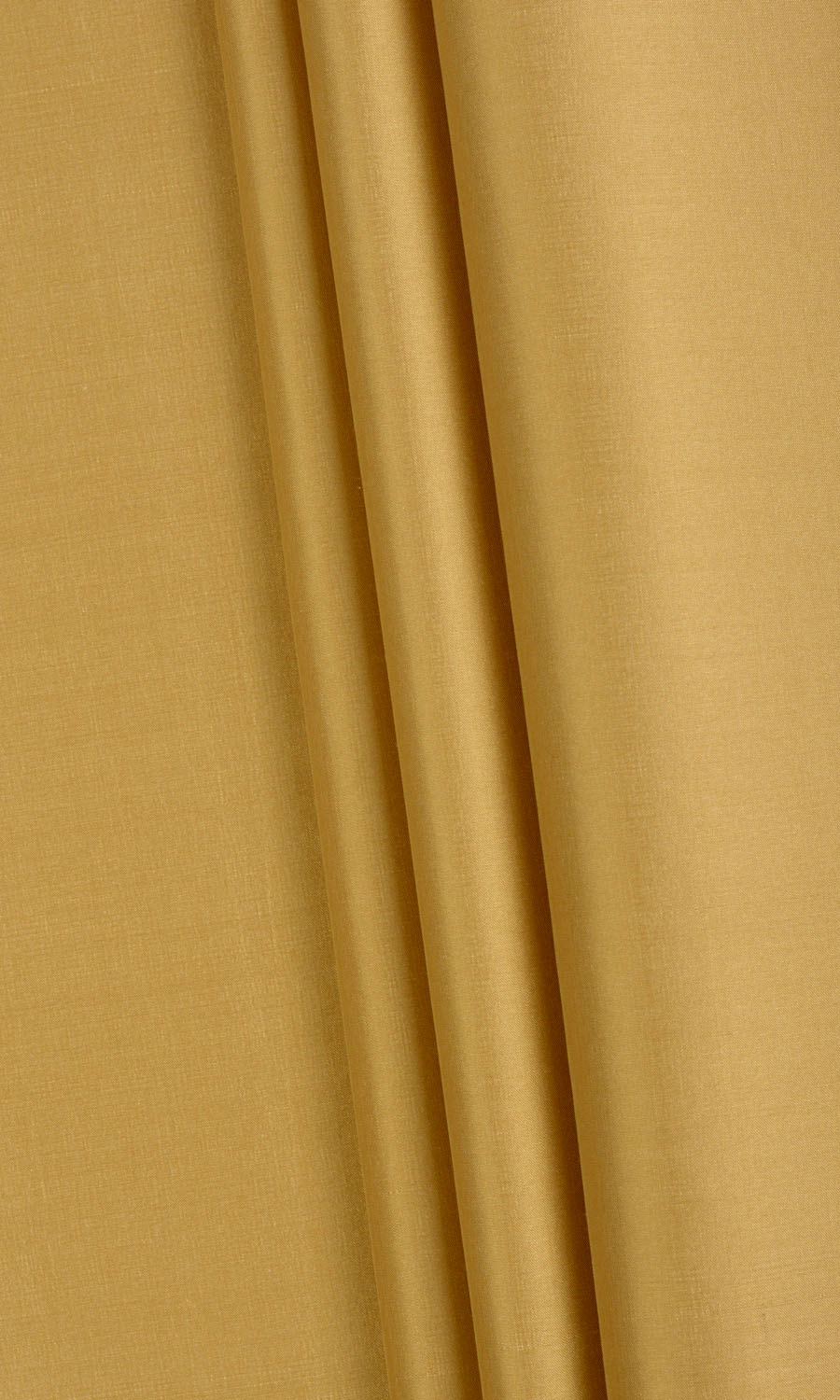Shantung Silk Fabric By the Yard for Curtains & Drapes (Ochre/ Burnt Yellow)
