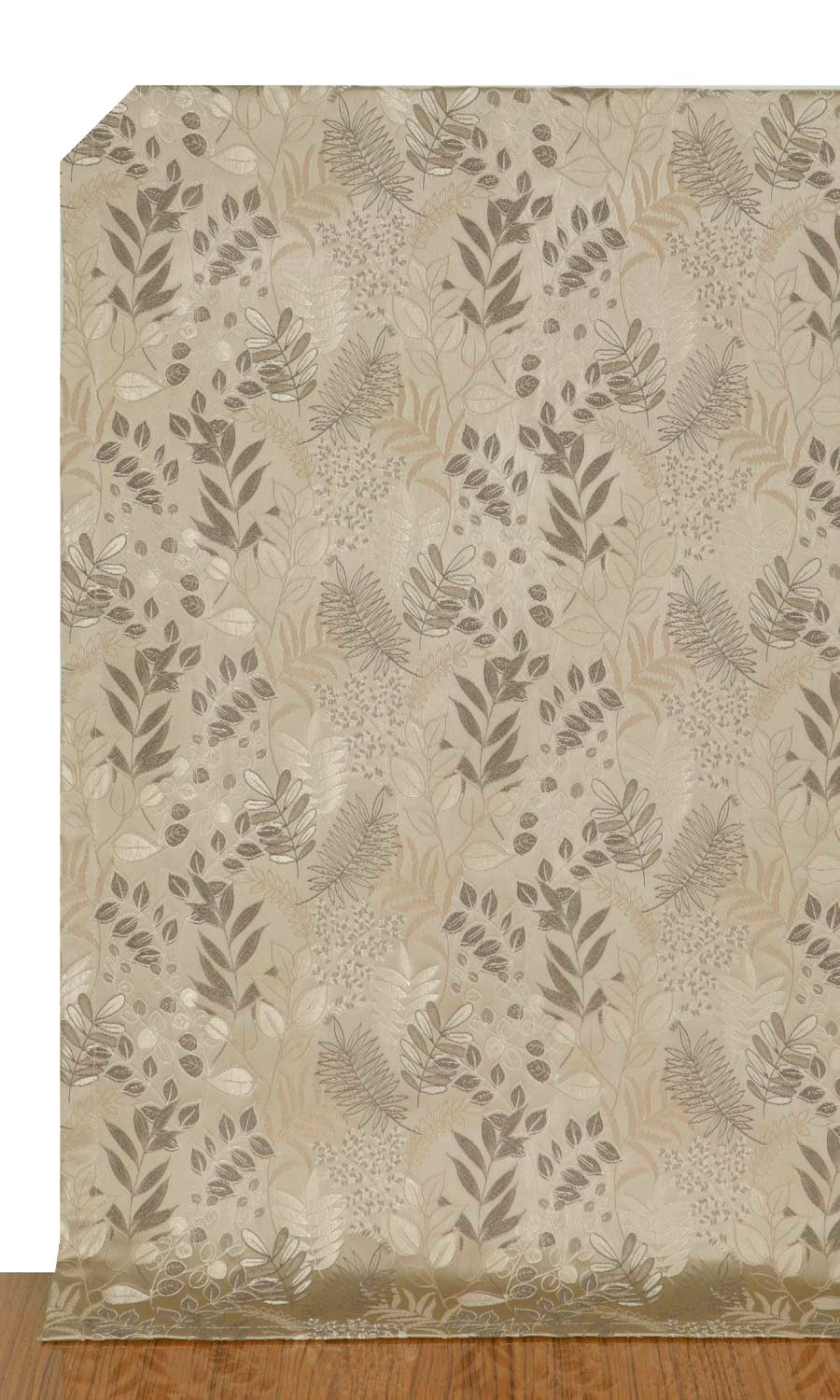 Botanical Home Décor Fabric By the Yard (Mocha Brown)