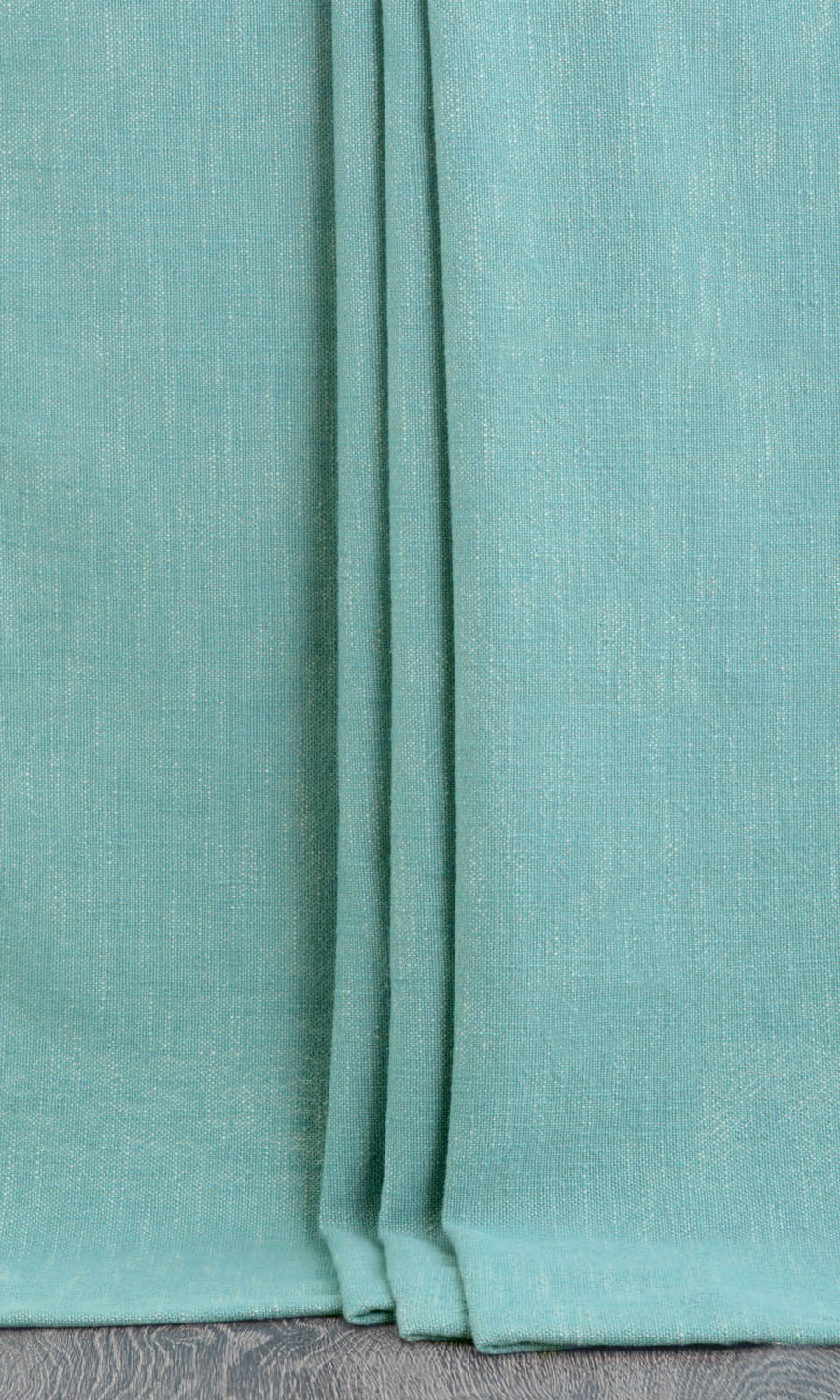 Plain Cotton Window Treatments Fabric By the Yard (Blue)