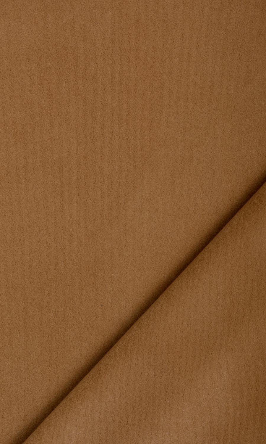 Velvet Home Textile Fabric Material By the Yard (Burnt Orange/ Brown)
