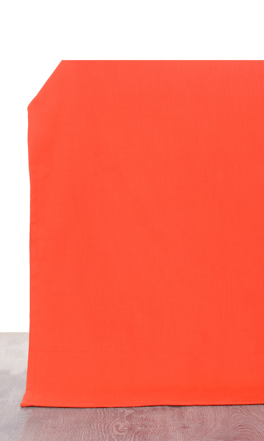 Cotton Blend Free Fabric Material Sample (Orange/ Red)