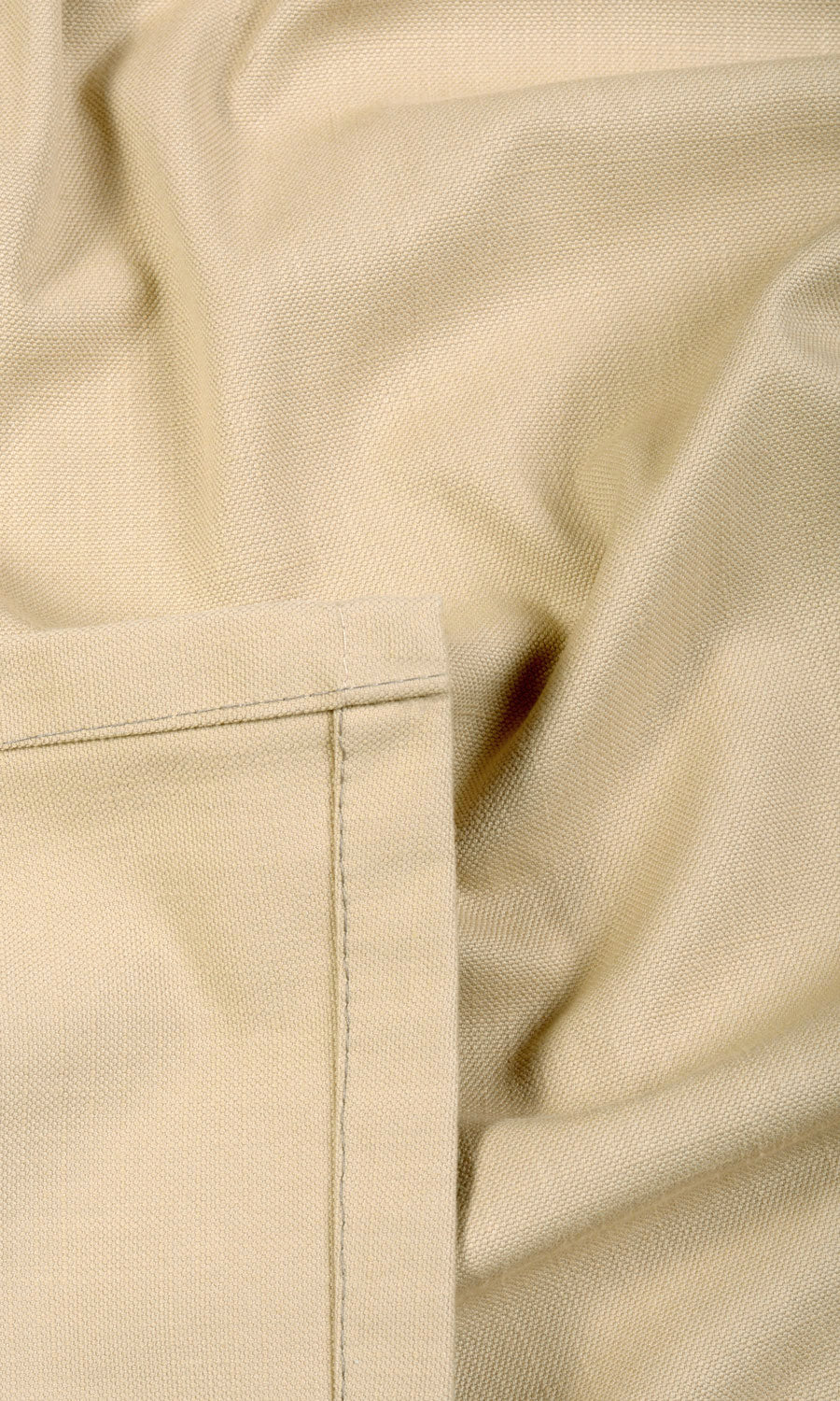 Poly-Cotton Window Treatments Fabric Sample (Beige)