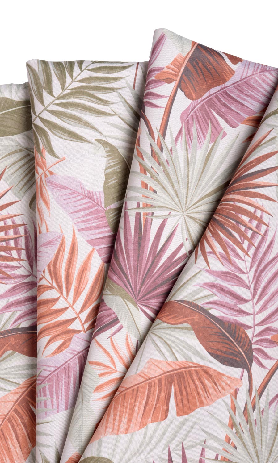 Botanical Floral Fabric By the Yard for Curtains & Drapes (Purple/ Green)