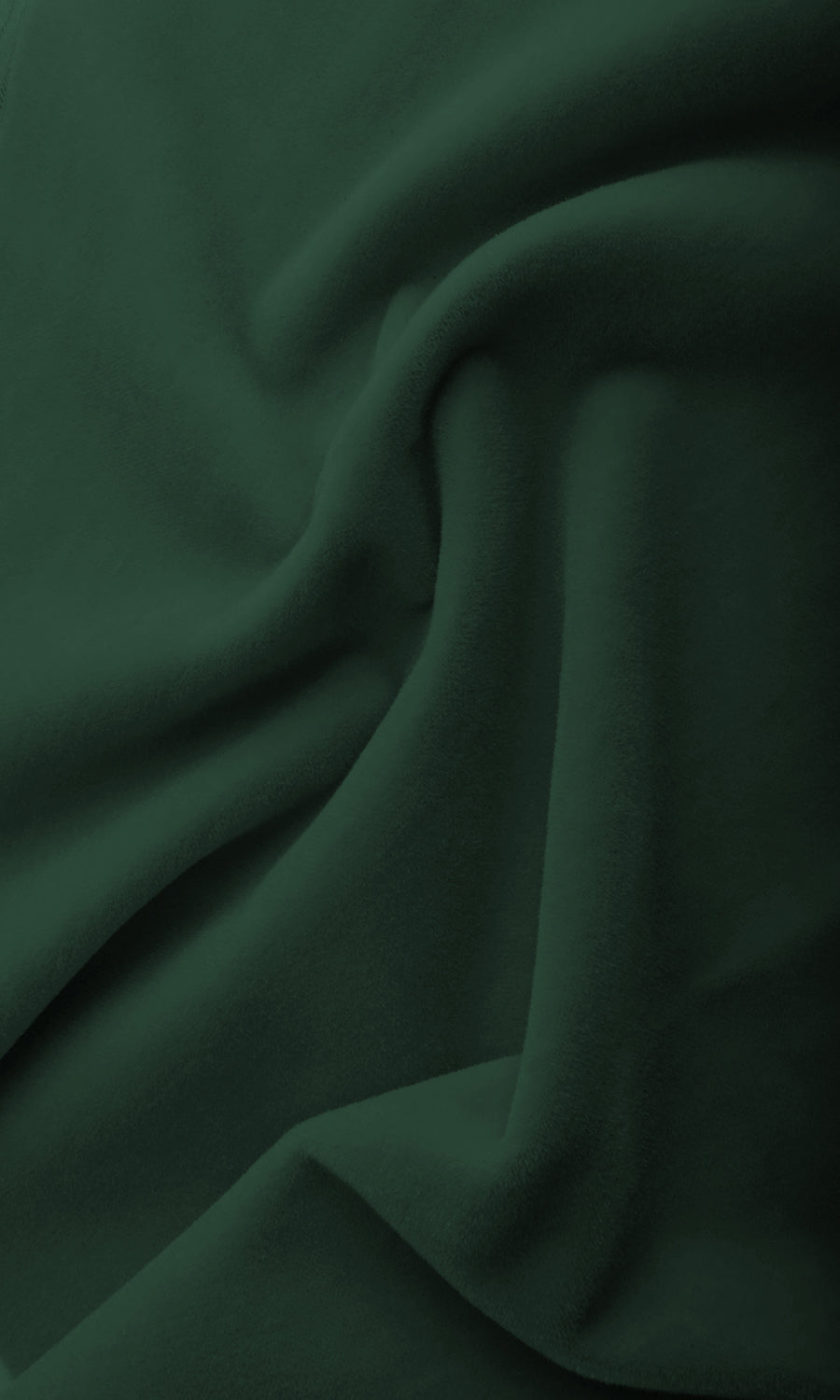Velvet Home Textile Fabric Material By the Yard (Emerald Green)