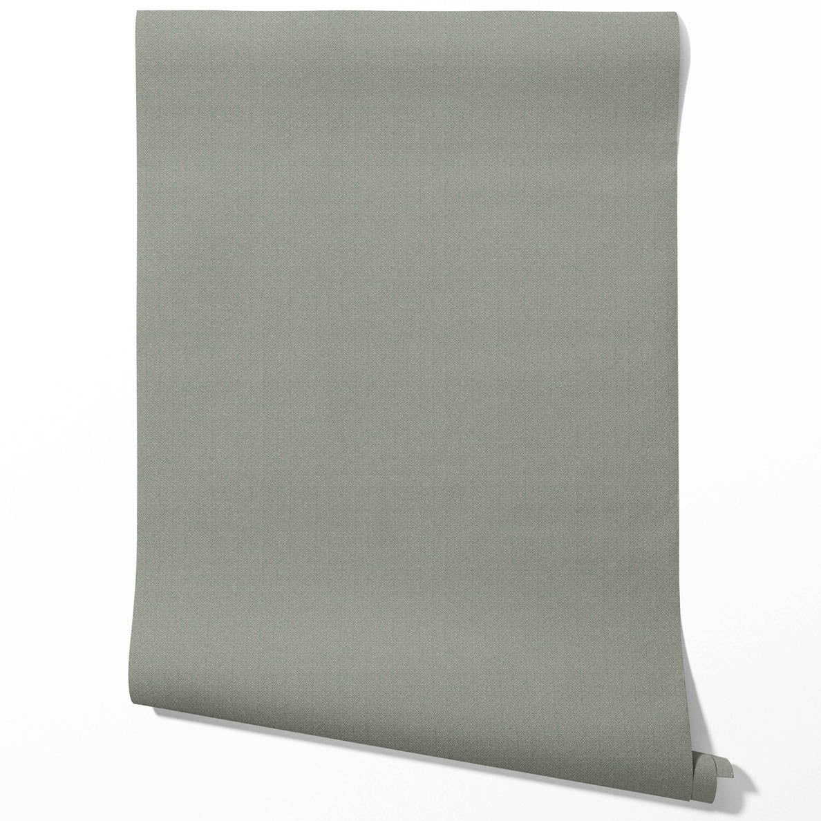 Neutral Herringbone Textured Bathroom Wallpaper Sample (Gray)