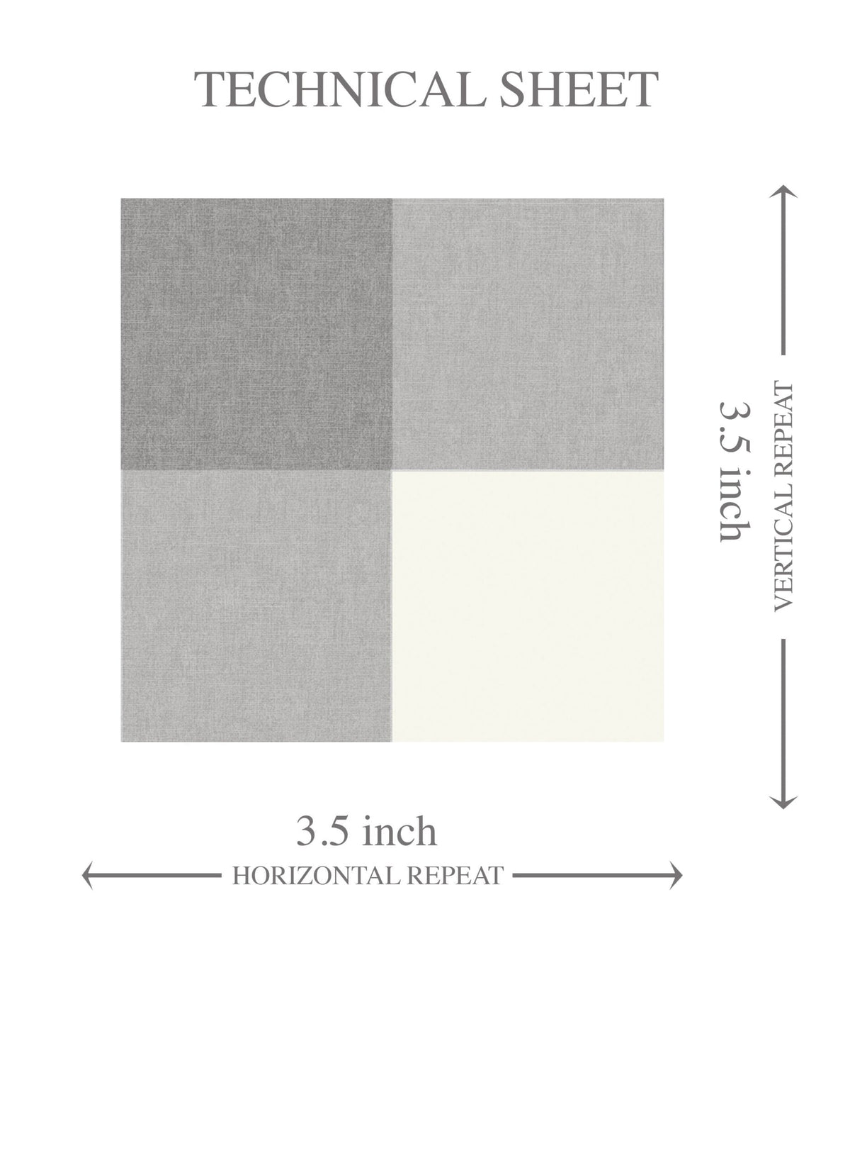 Neutral Geometric Gingham Checkered Kids Room Wallpaper Sample (Ash Gray)
