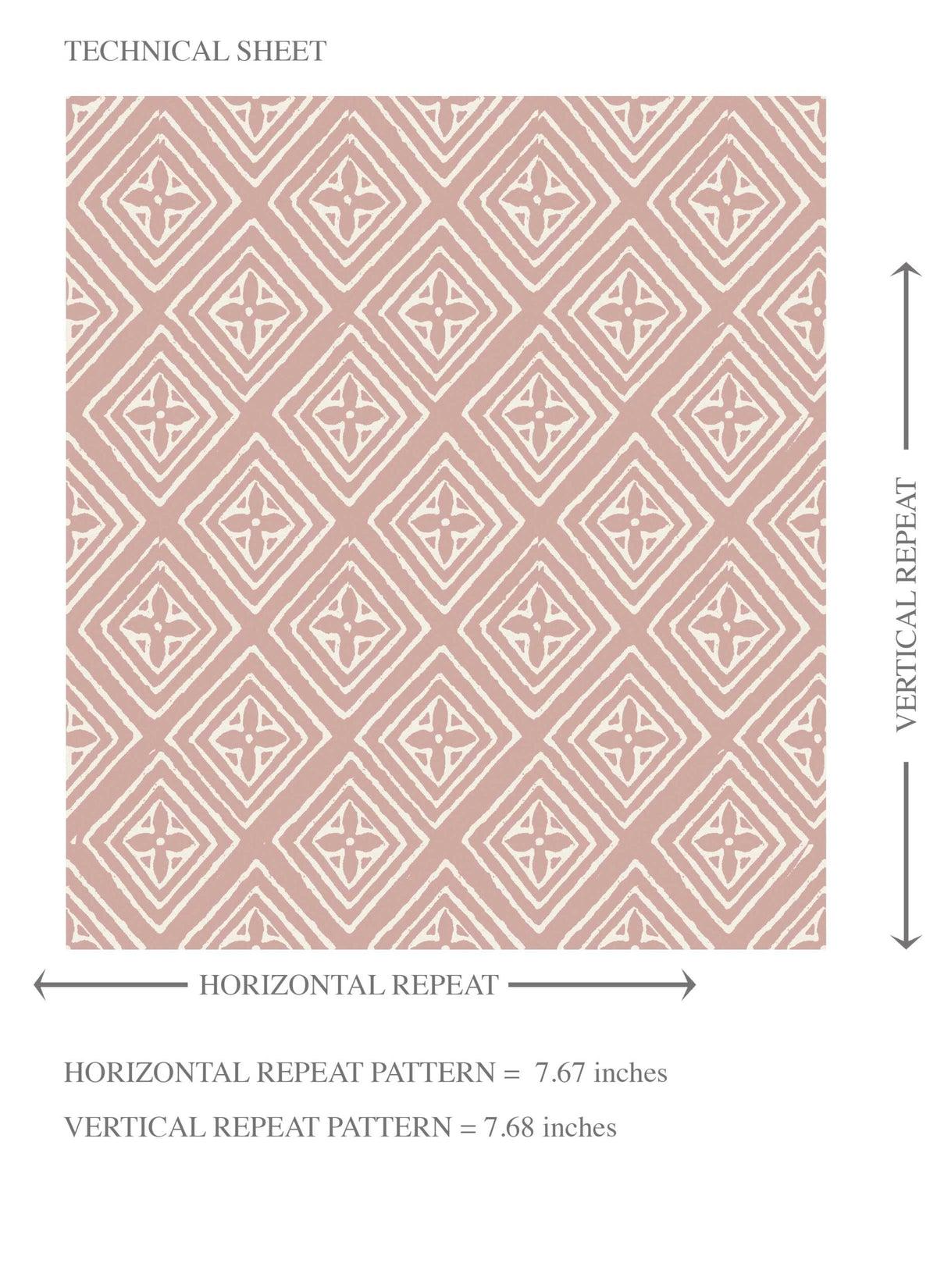 Small Diamond Lattice/ Textured Check Kids Room Wallpaper (Pink/ White)