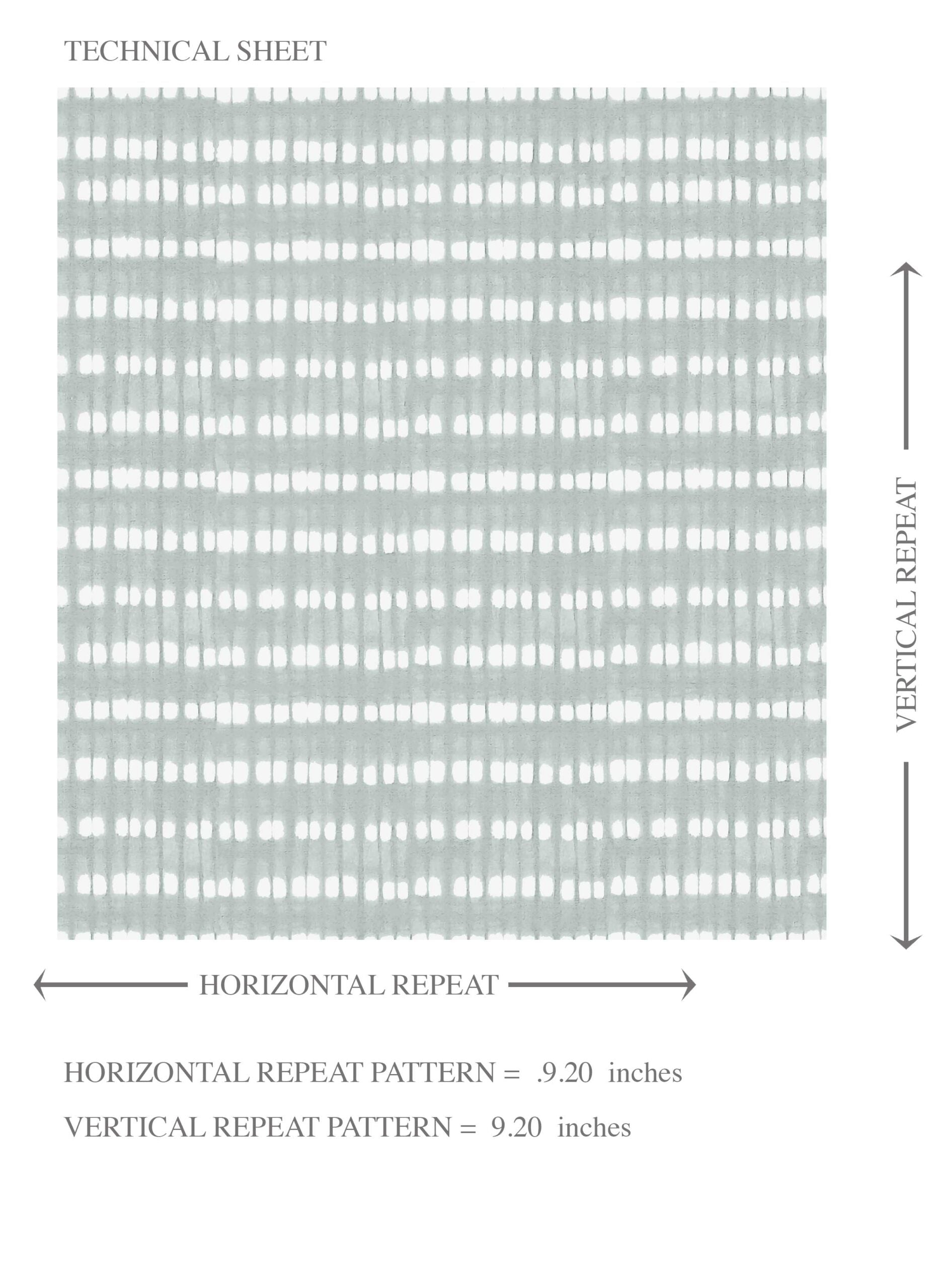 Textured Shibori Effect Striped Kids Room Wallpaper Sample (Blue/ White)