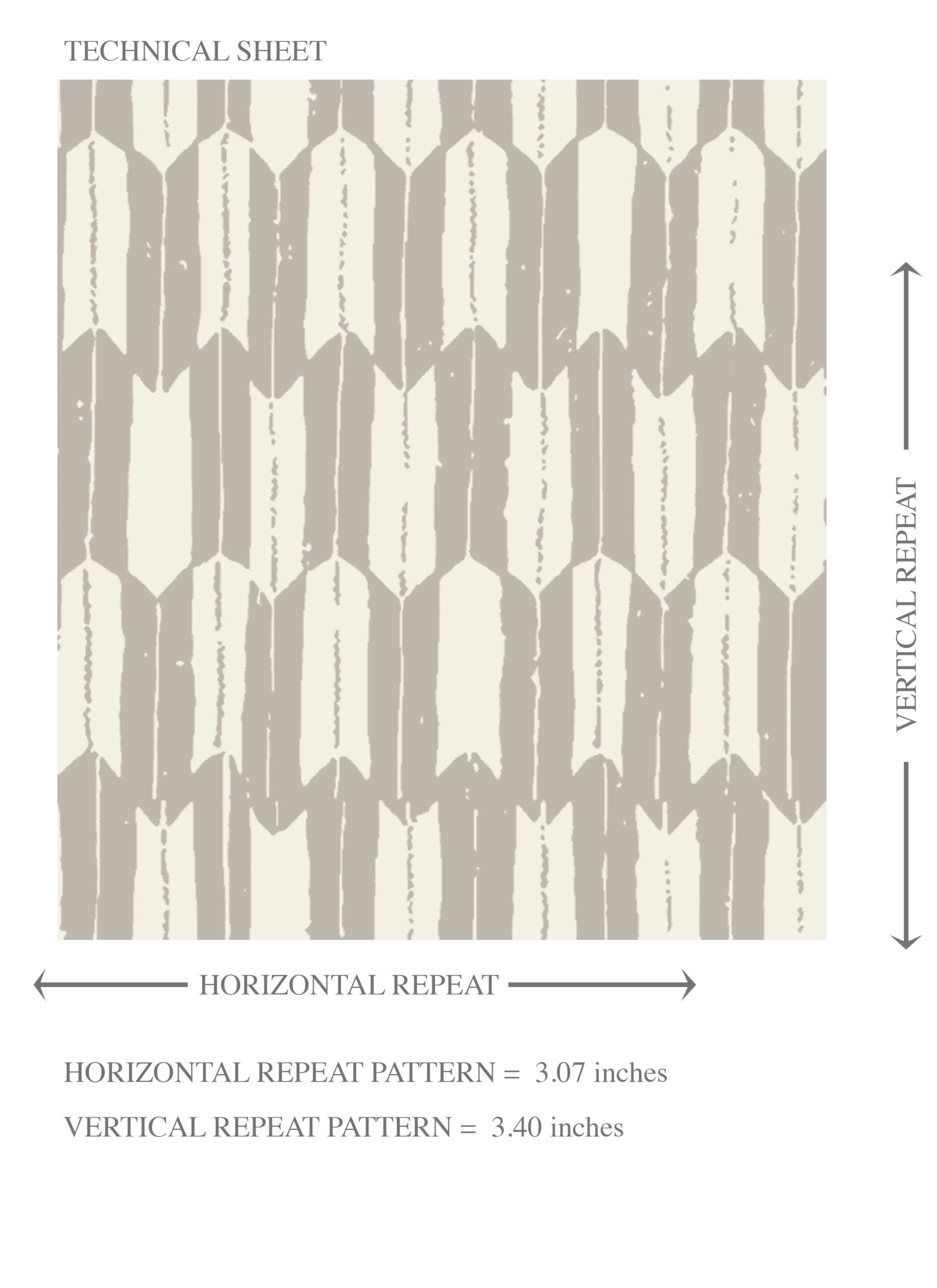 Modern Neutral-Toned/ Micro-Patterned Kids Room Wallpaper Sample (Gray/ Greige)
