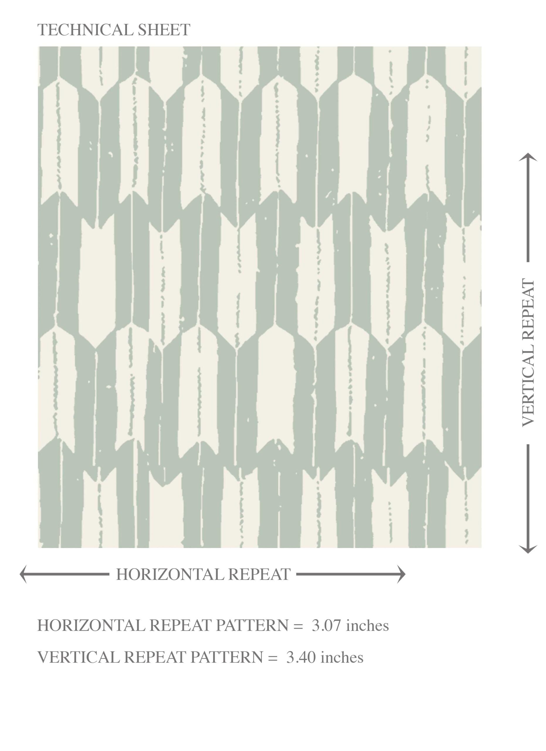 Modern Geometric Micro-Print Kids Room Wallpaper (Duck Egg Blue/ White)