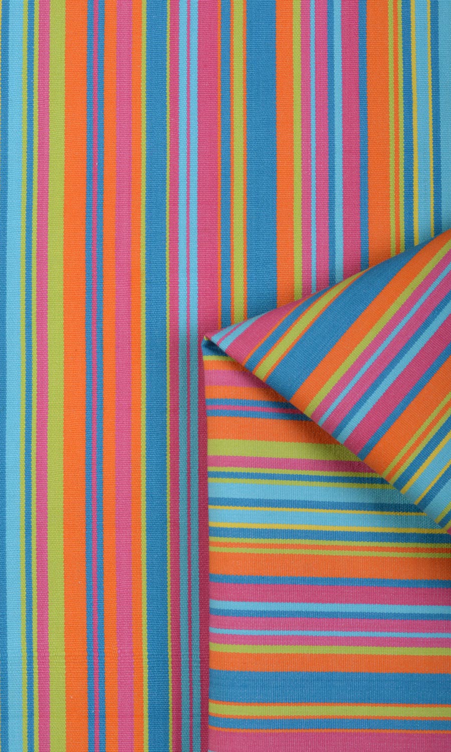 Cotton Window Treatments Fabric By the Yard (Pink/ Blue)