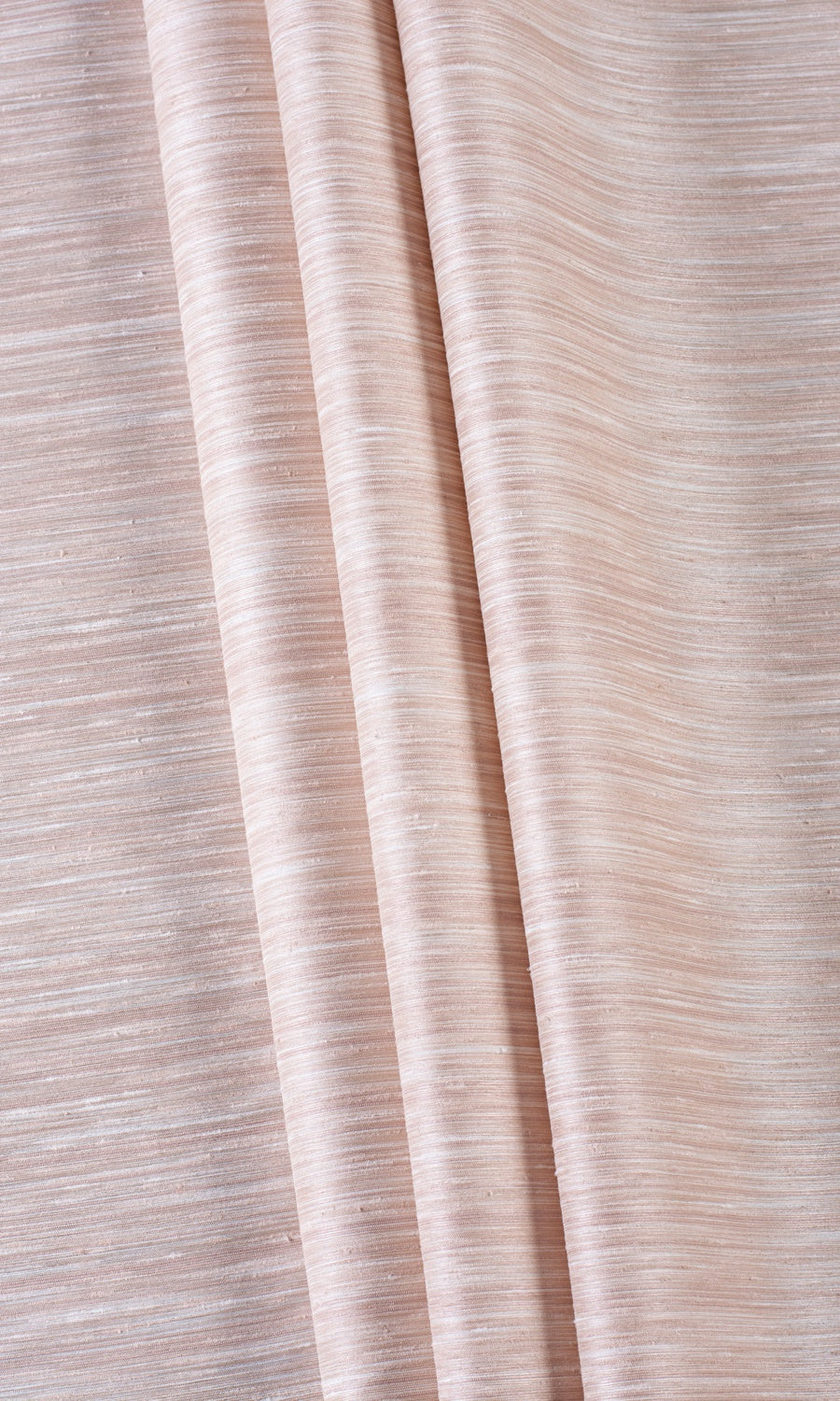 Textured Faux Silk Home Décor Fabric By the Yard (Cavern Pink)
