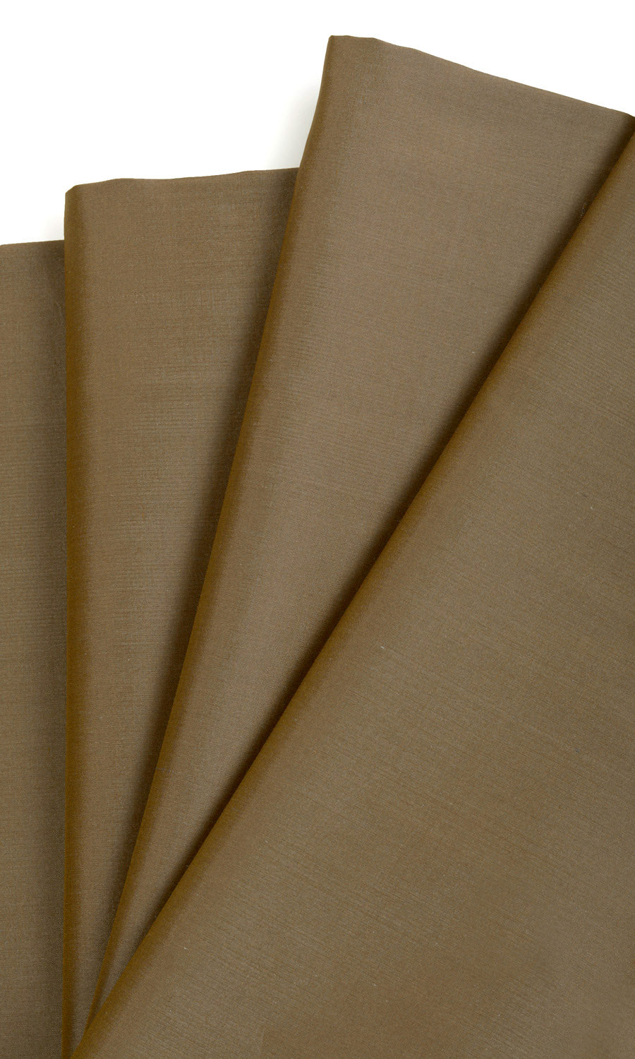 Shantung Silk Fabric Material By the Yard (Bronze Brown)