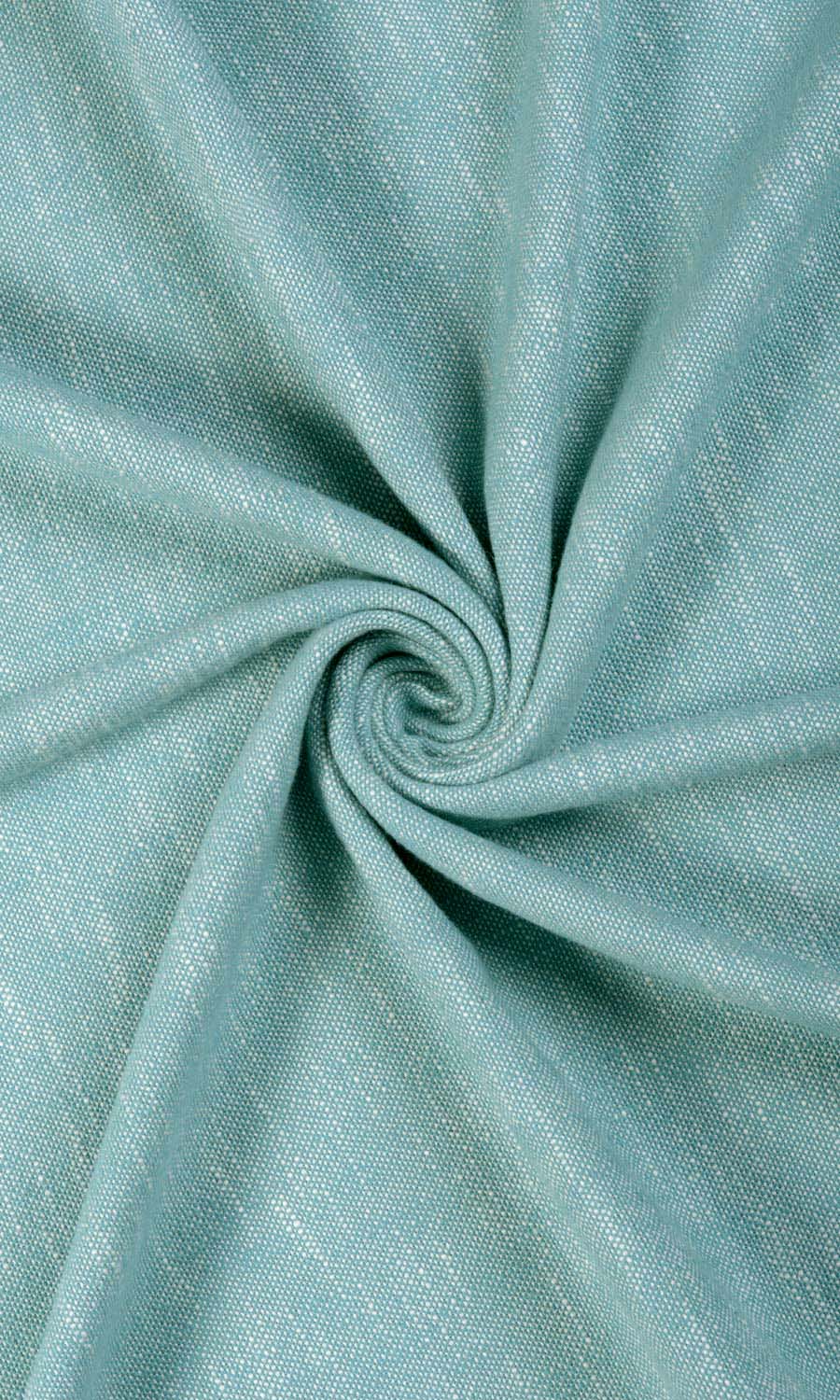 Plain Cotton Home Décor Fabric By the Yard (Aqua Blue)