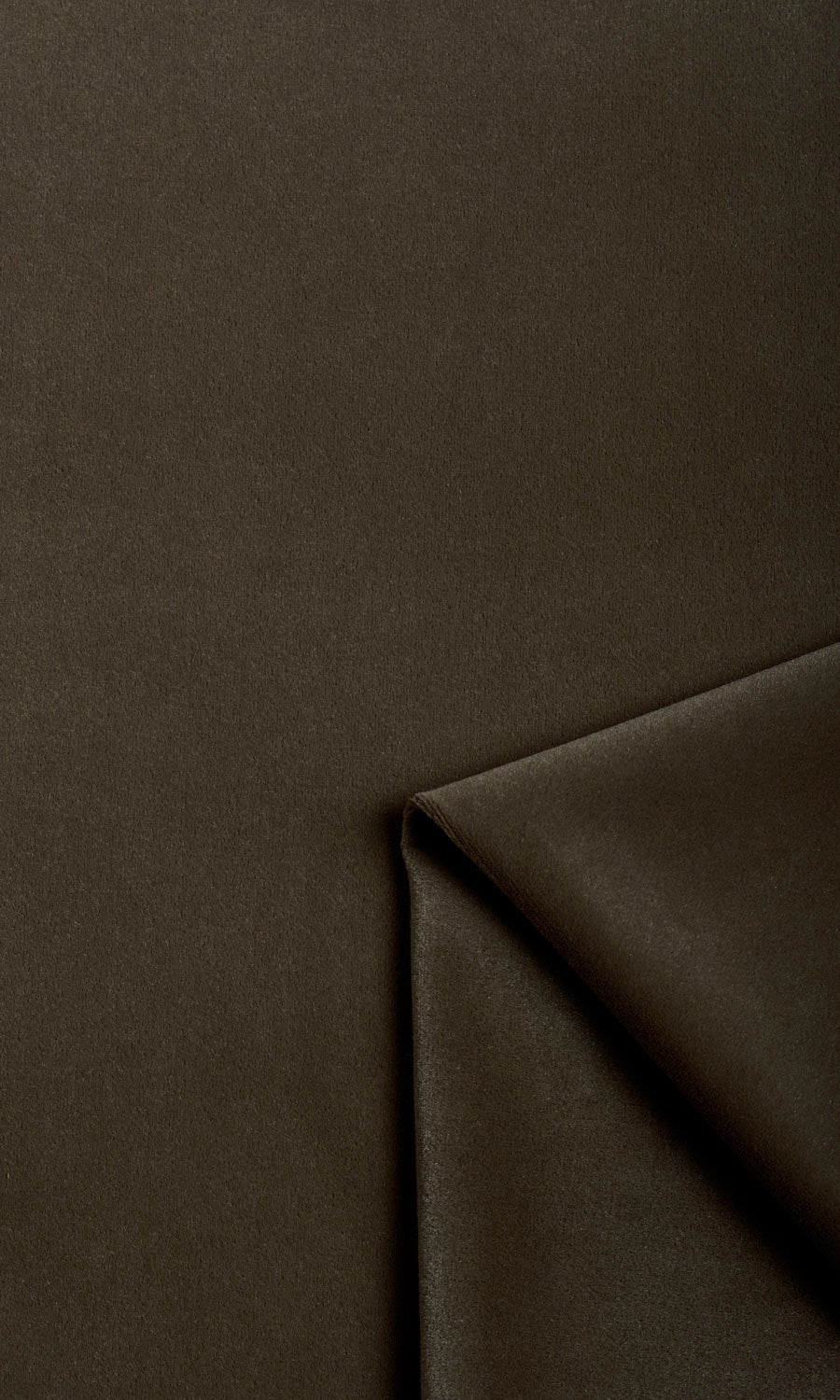 Velvet Home Décor Fabric By the Yard (Dark Brown)