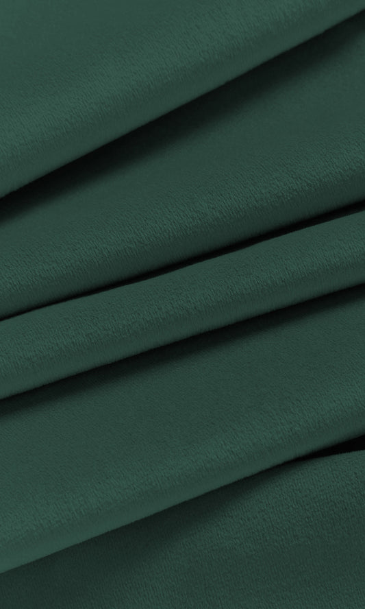 Velvet Home Décor Fabric Sample (Peacock Blue/ Green)