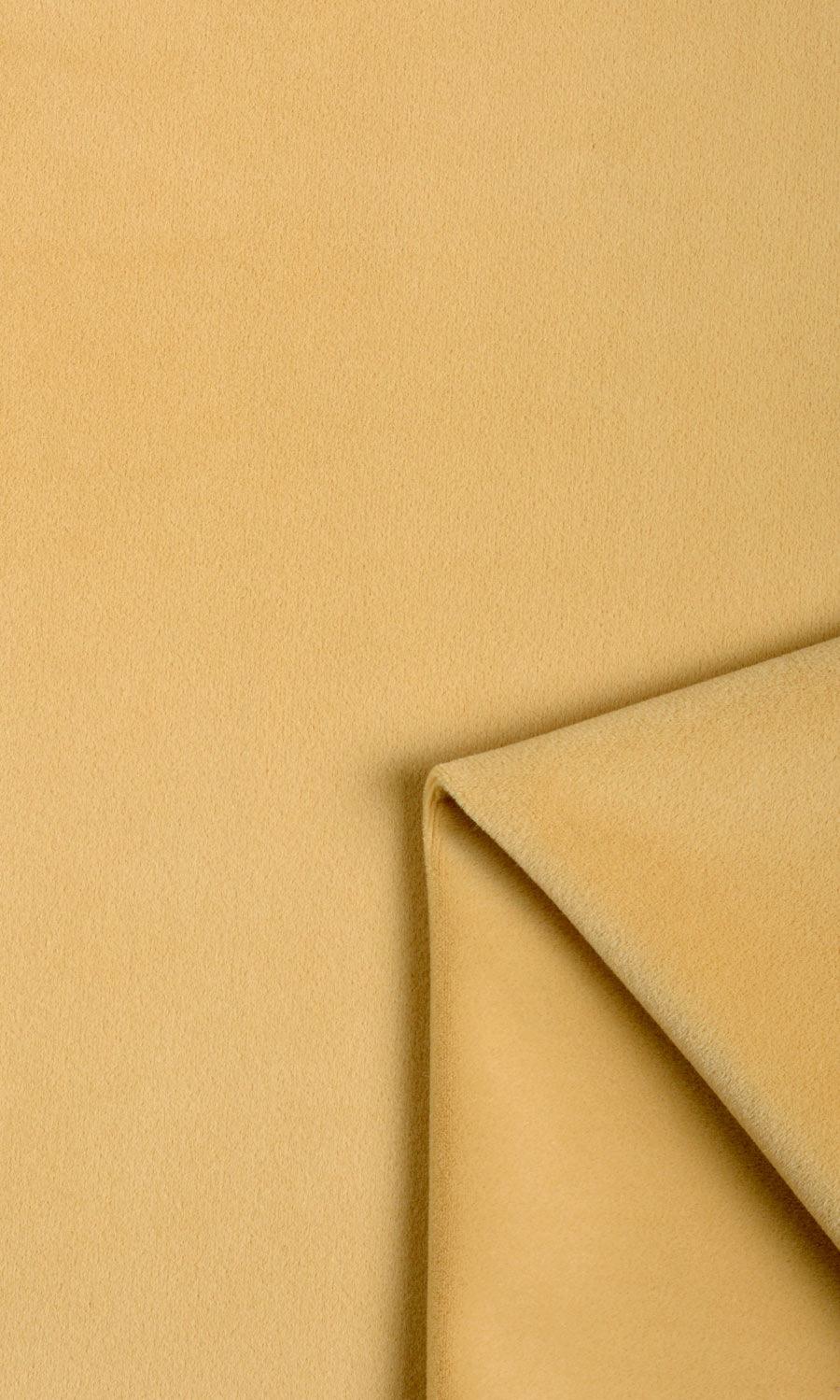 Velvet Window Treatments Fabric By the Yard (Pale Yellow)