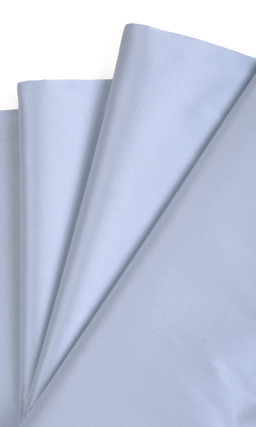 Shantung Silk Window Treatments Fabric Sample (Ice Blue)