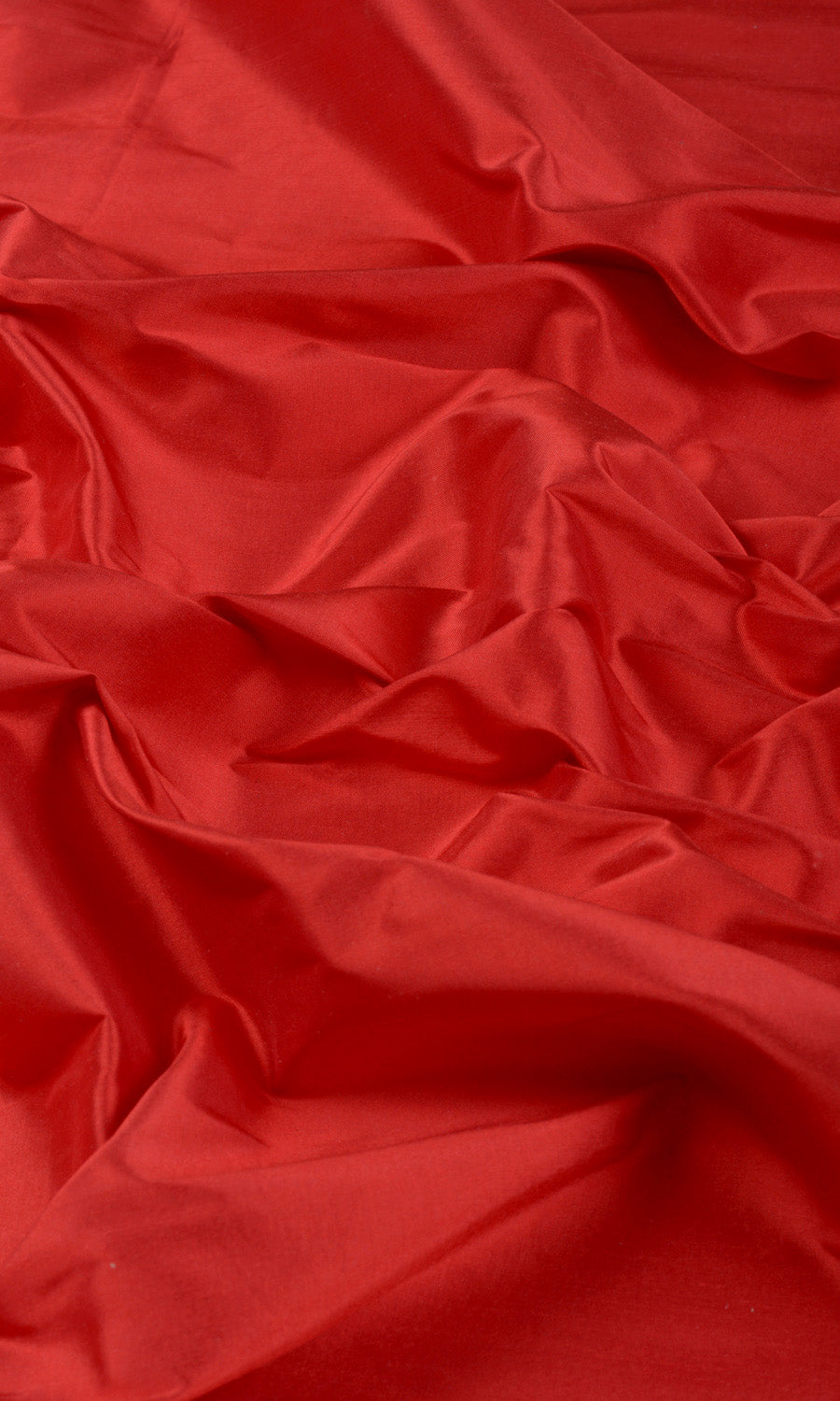 Shantung Silk Home Textile Fabric Material By the Yard (Red)