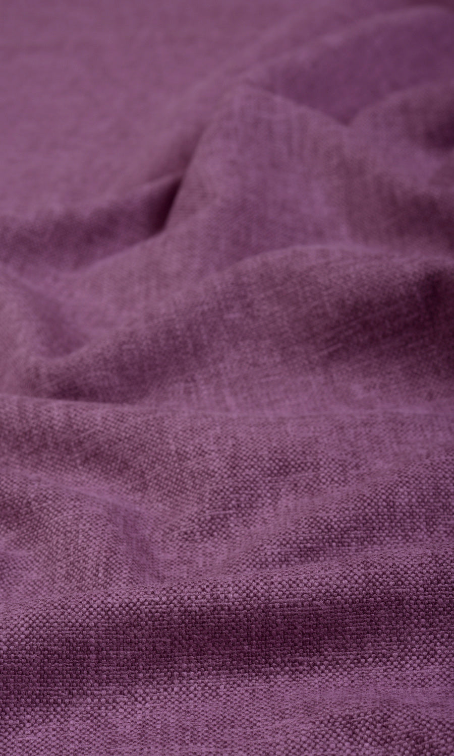 Linen-Blend Window Treatments Fabric Sample (Lilac Purple)