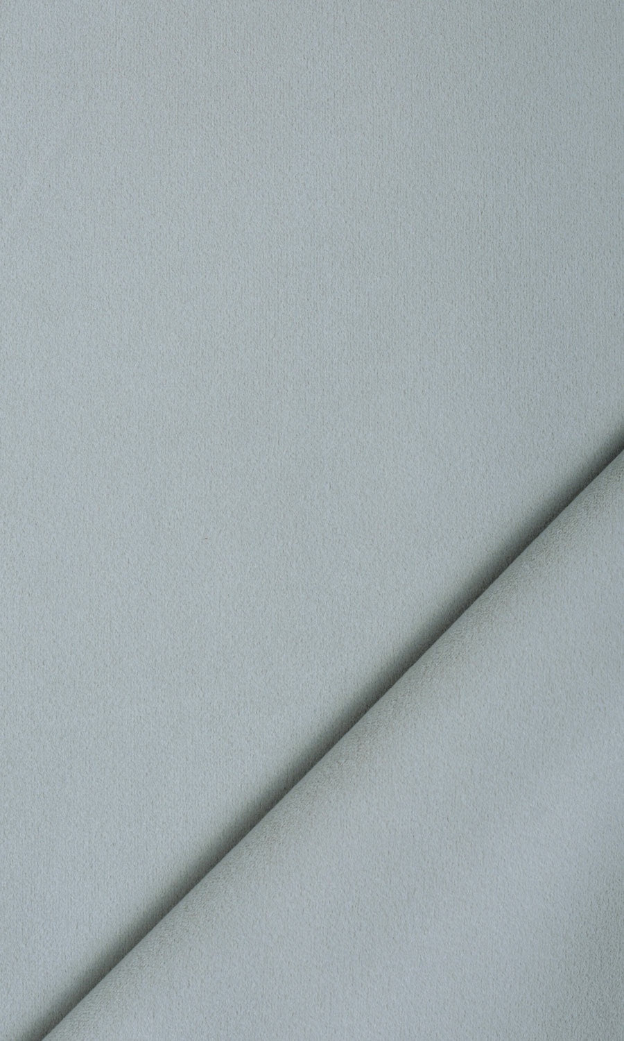 Velvet Home Textile Fabric Material Sample (Cool Grey/ Pale Bluish-Grey)