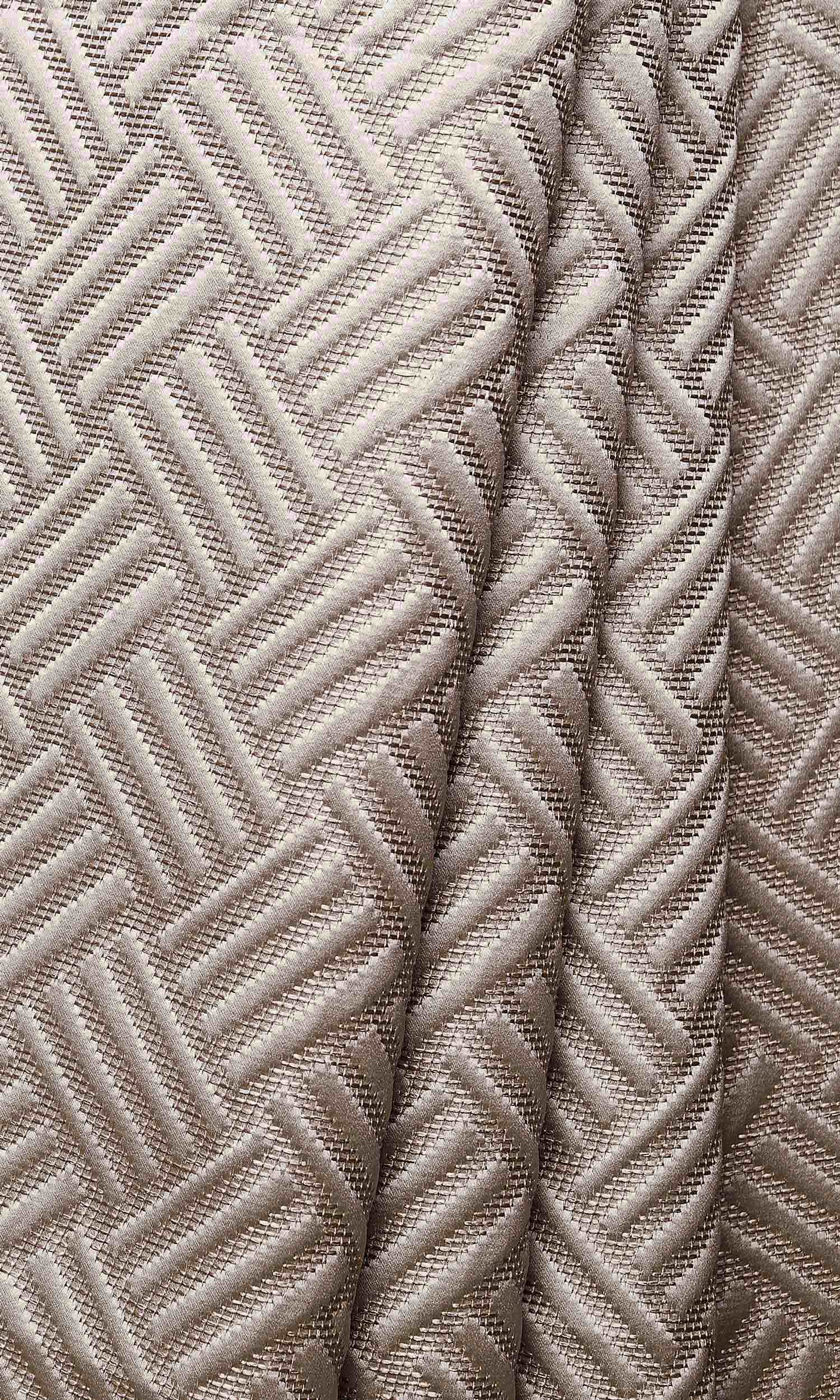 Silk Blend Home Décor Fabric Sample (Caramel/ Beige)
