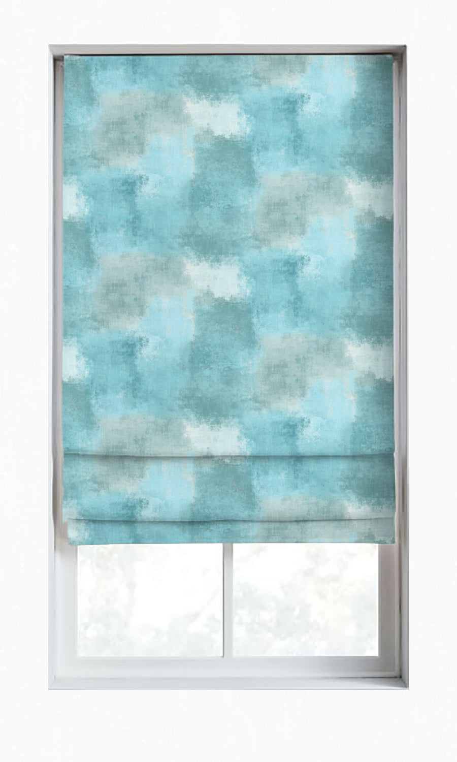 Dimout Window Treatments Fabric By the Yard (Blue)