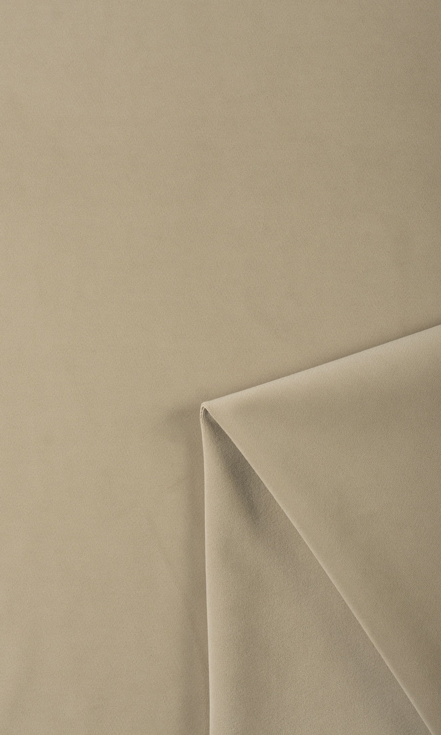 Velvet Window Treatments Fabric By the Yard (Beige)