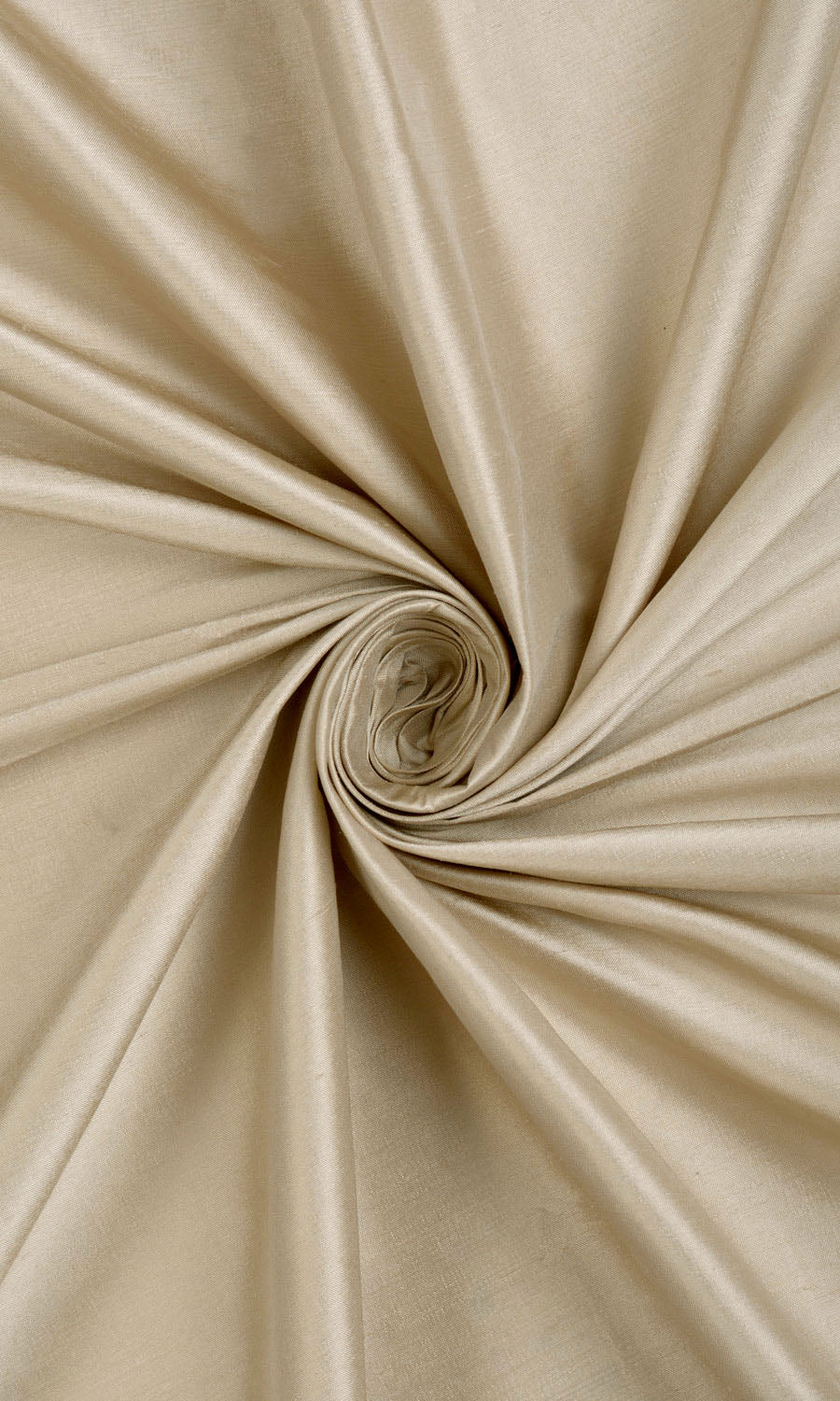 Shantung Silk Home Décor Fabric Sample (Wheat Beige)