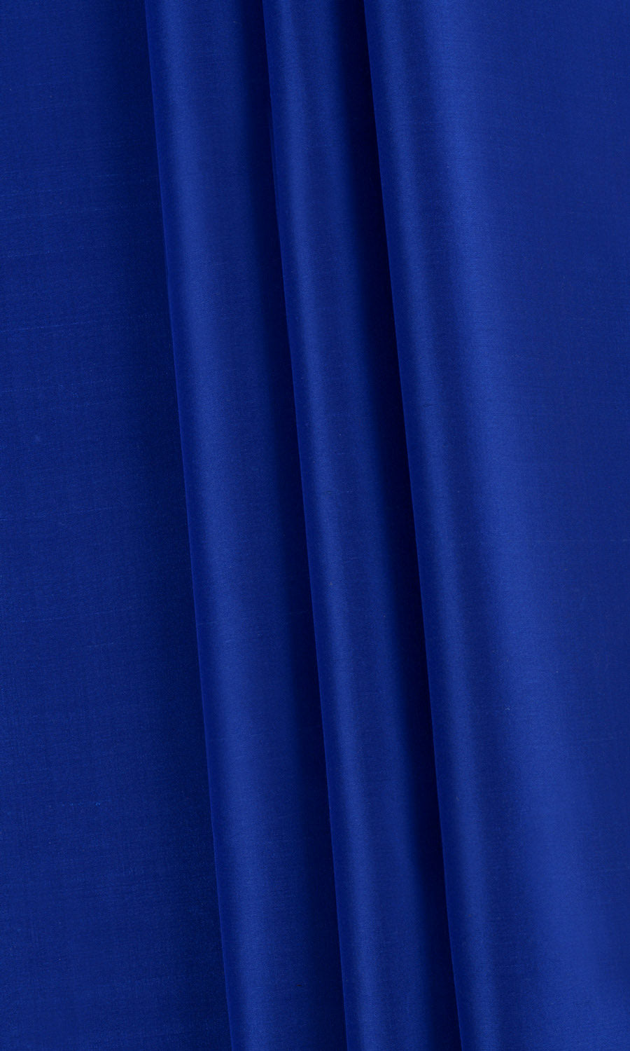 Shantung Silk Fabric Sample for Curtains & Drapes (Sapphire Blue)