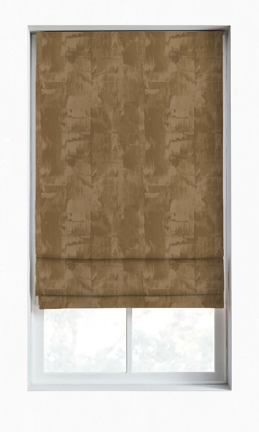 Room Darkening Striped Home Décor Fabric Sample (Brown/ Beige)