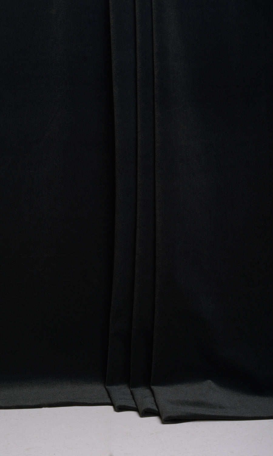 Velvet Free Fabric Material Sample (Black)